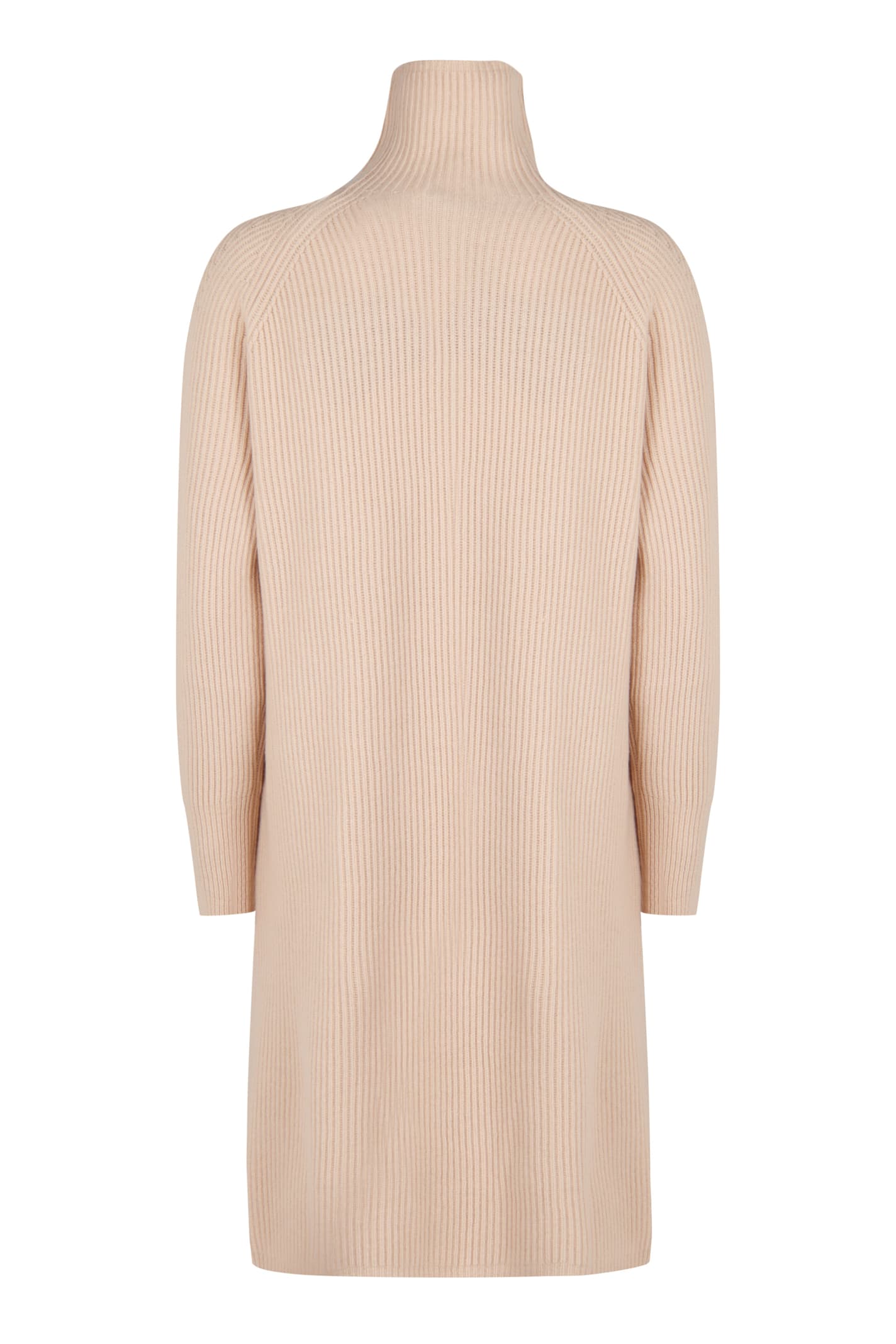 Shop Max Mara Ebridi Cashmere Sweater-dress In Pink