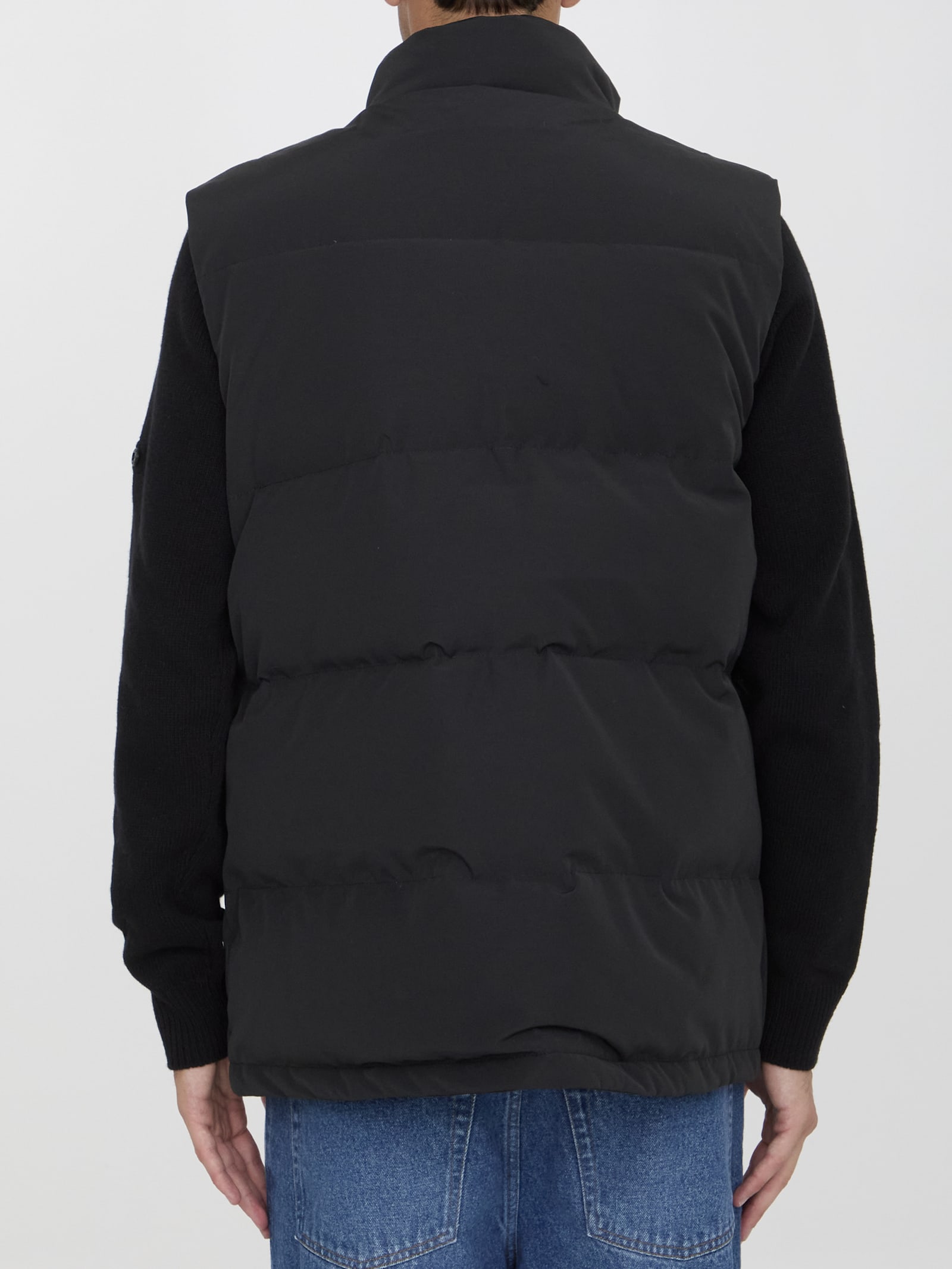 Shop Canada Goose Freestyle Crew Vest In Black