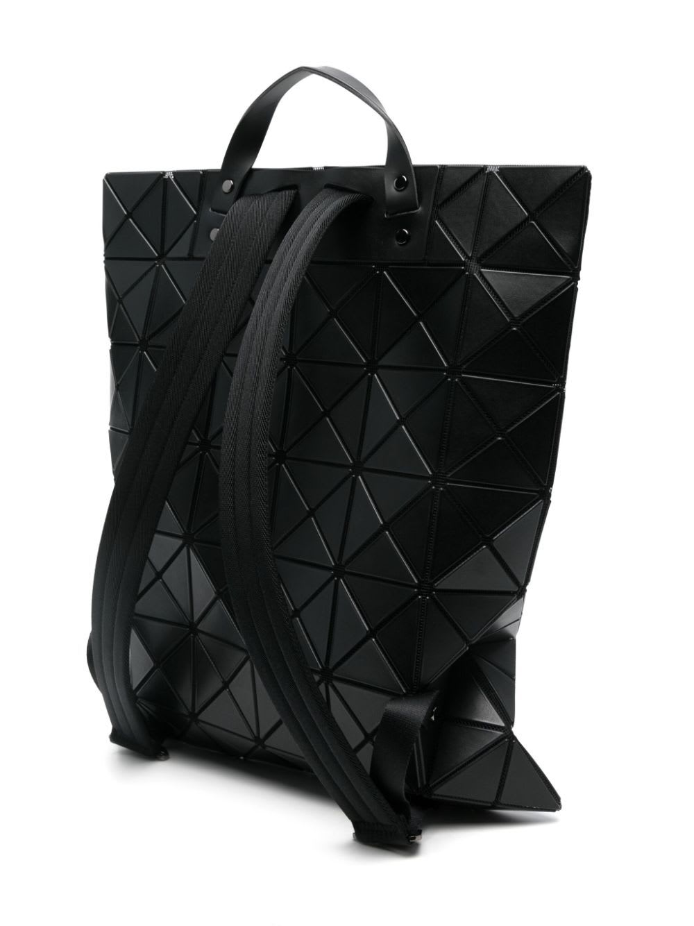 Shop Bao Bao Issey Miyake Flat Pack Back Pack In Matte Black