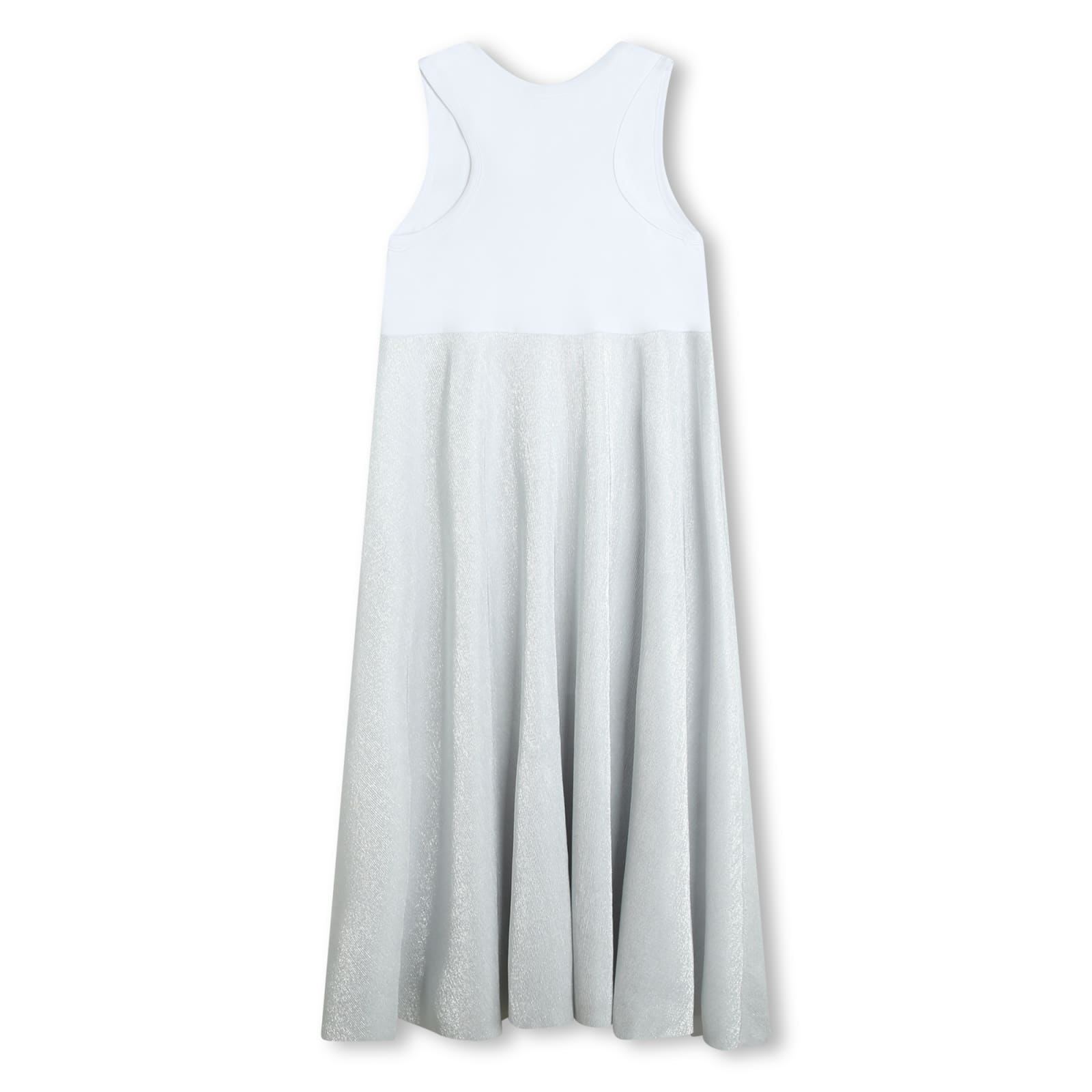 Shop Dkny Dresses With Logo In Gray