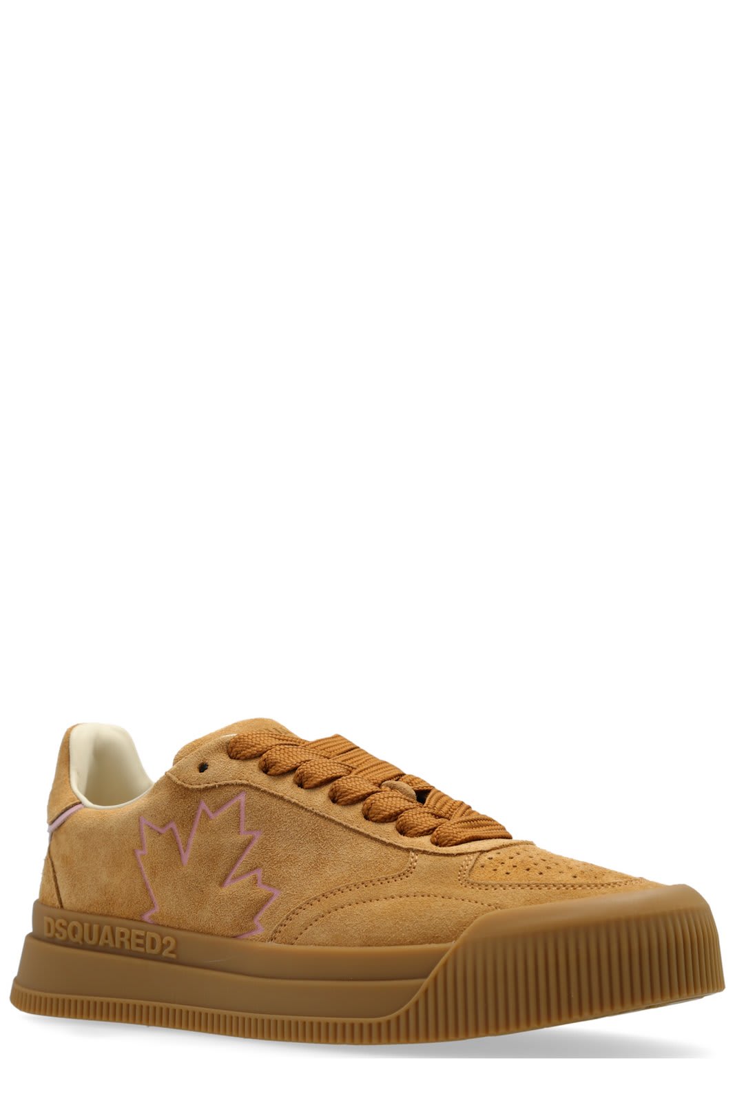 Shop Dsquared2 Logo Embossed Lace-up Sneakers