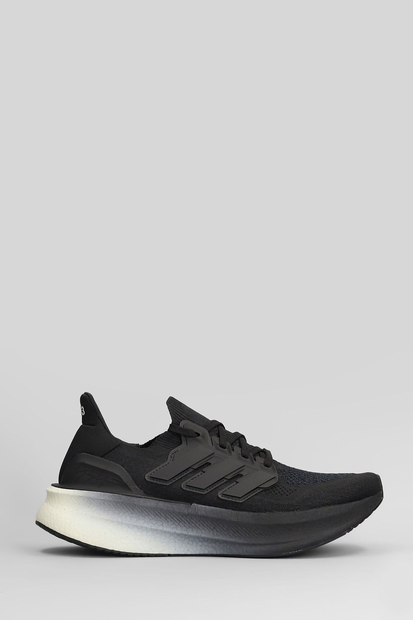 Y-3 Ultraboost 5 Knit Low-top Sneakers In Black