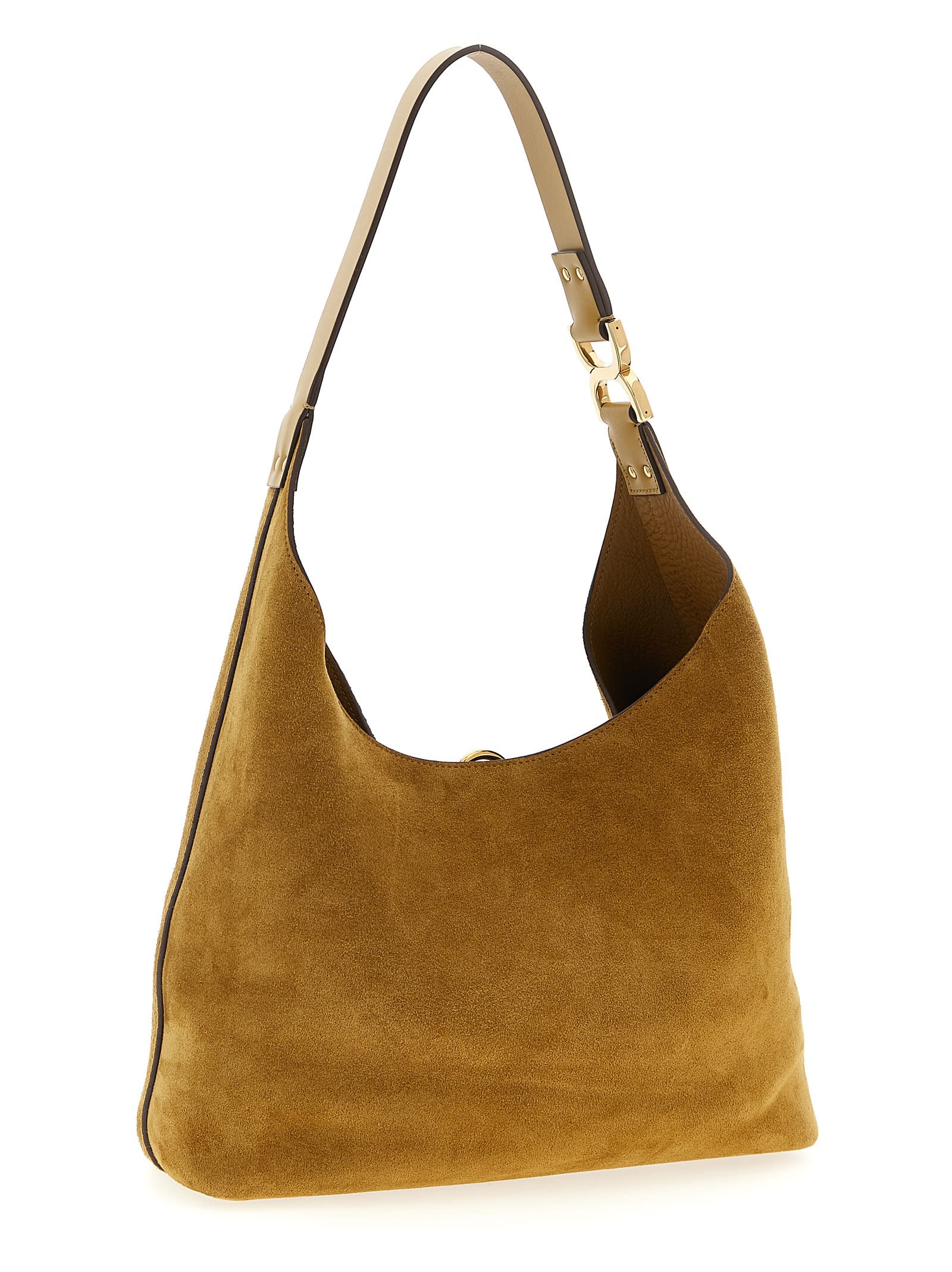 Chloé Small Shoulder Bag Adjustable Strap In Orange
