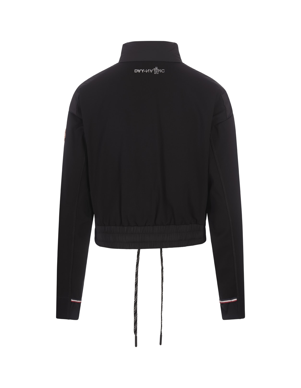 Shop Moncler Day-namic Logo Cardigan In Black