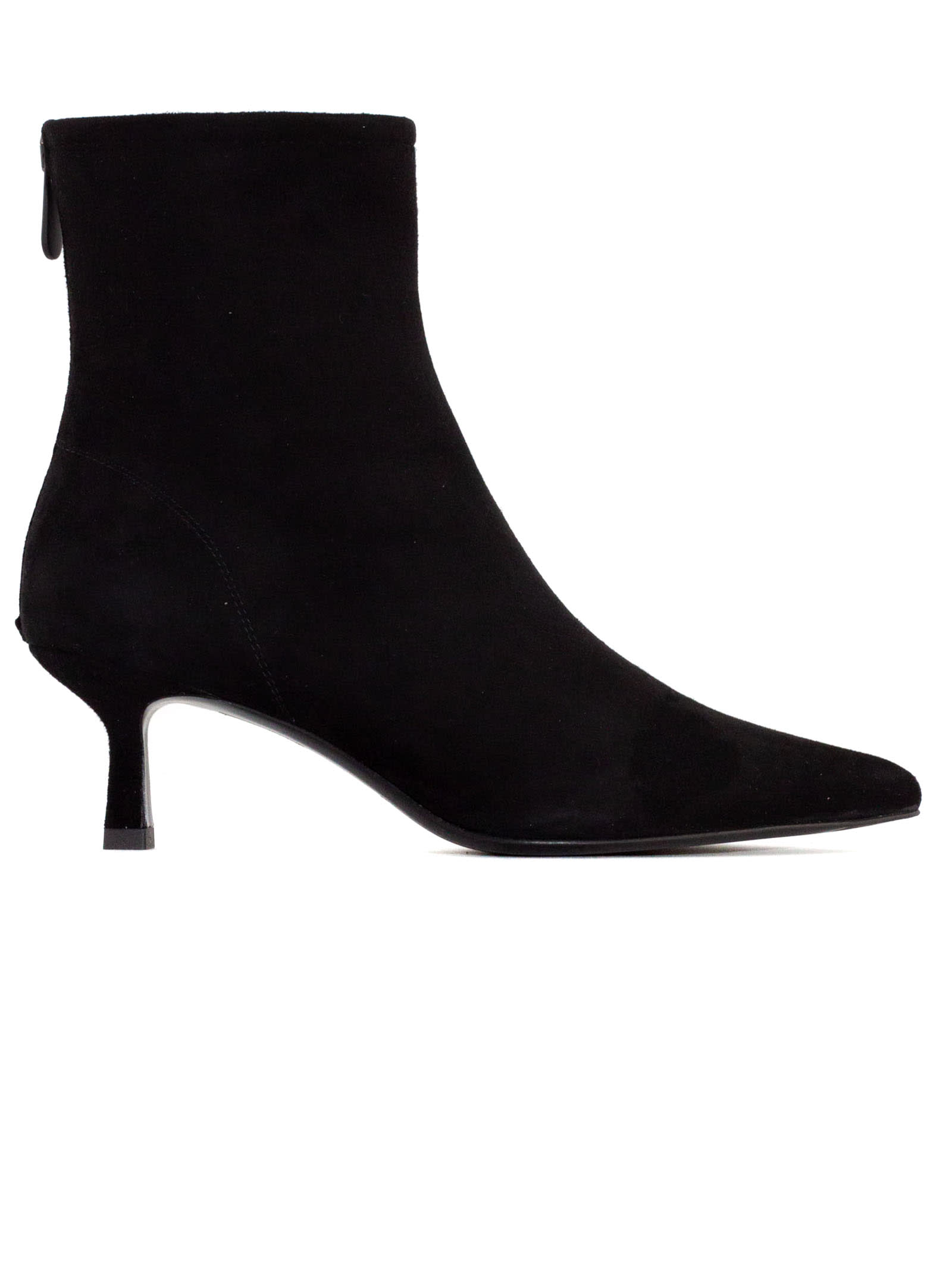 Black Suede Remy Ankle Boot