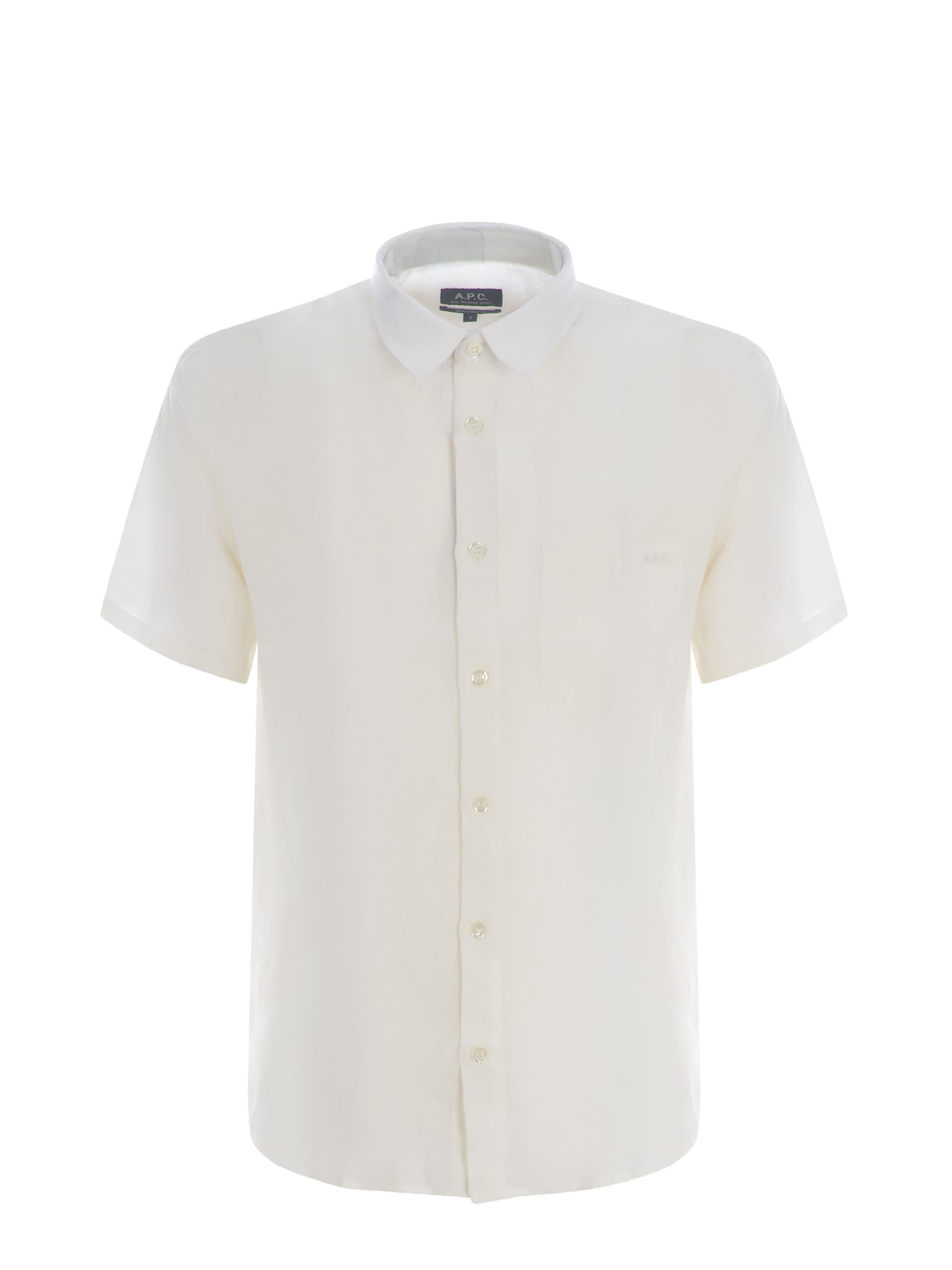 Apc A.p.c. Shirt  "bellini" In White
