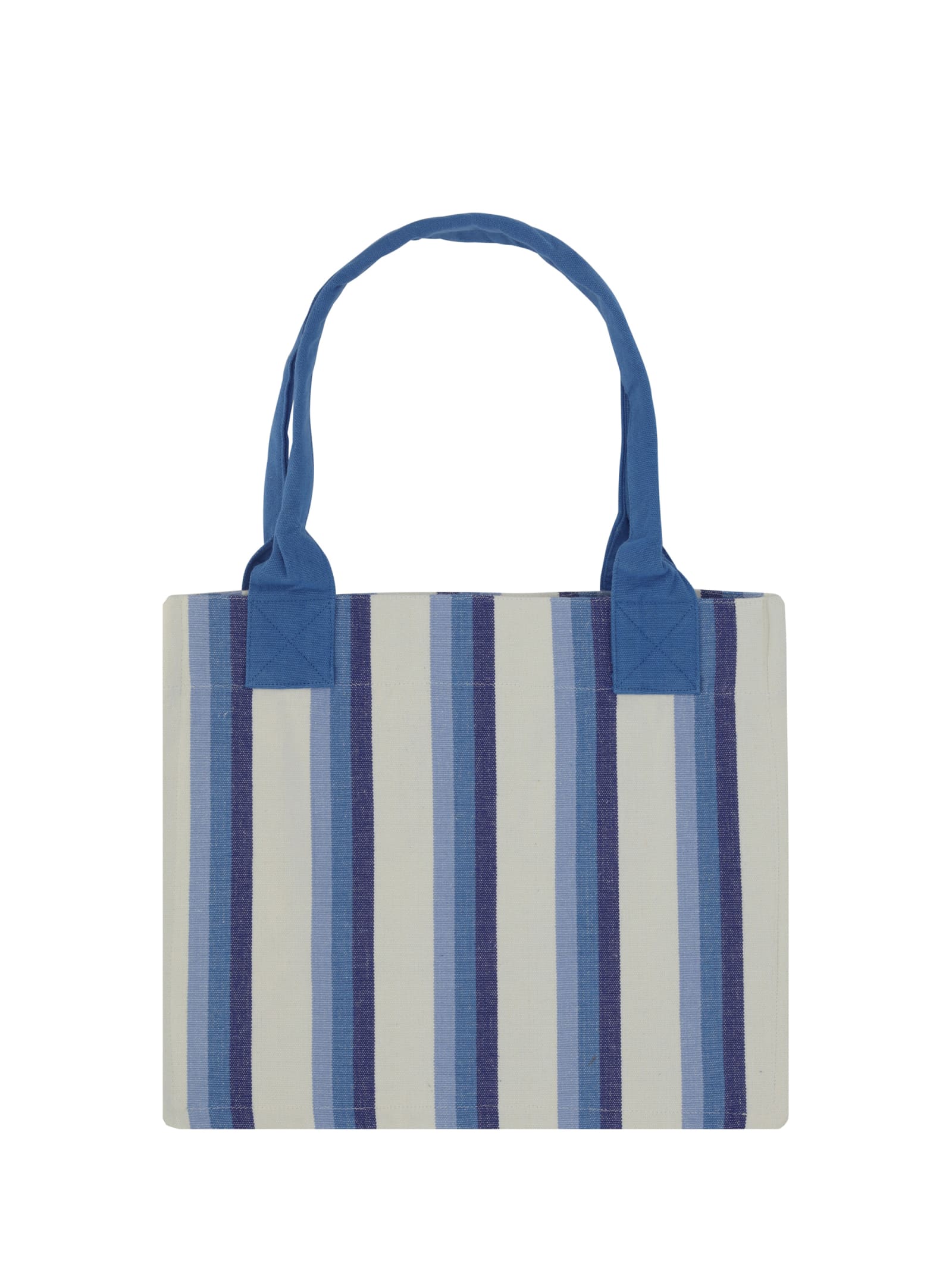Shop Ganni Easy Handbag In Blu