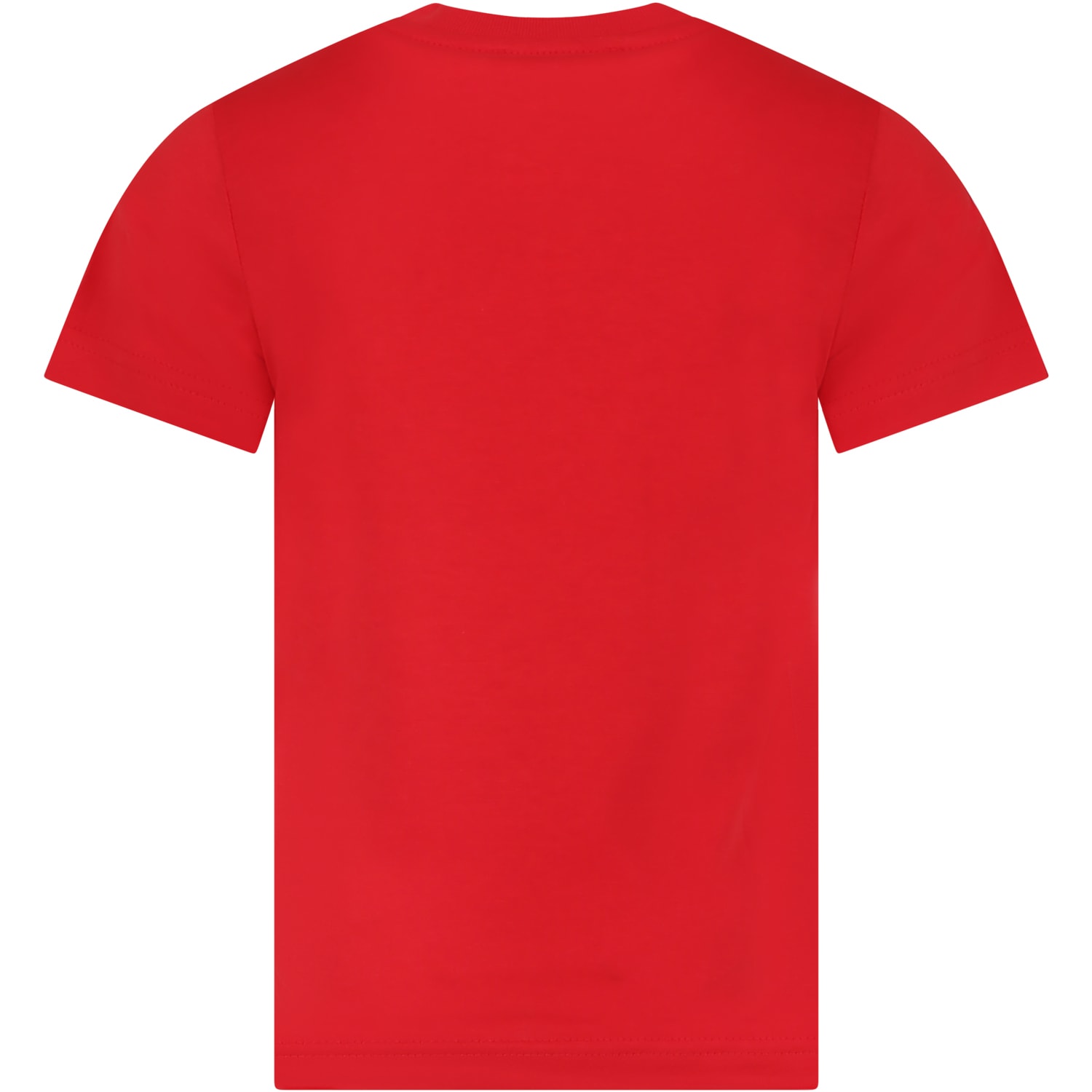 Shop Dsquared2 Red T-shirt For Boy With Logo