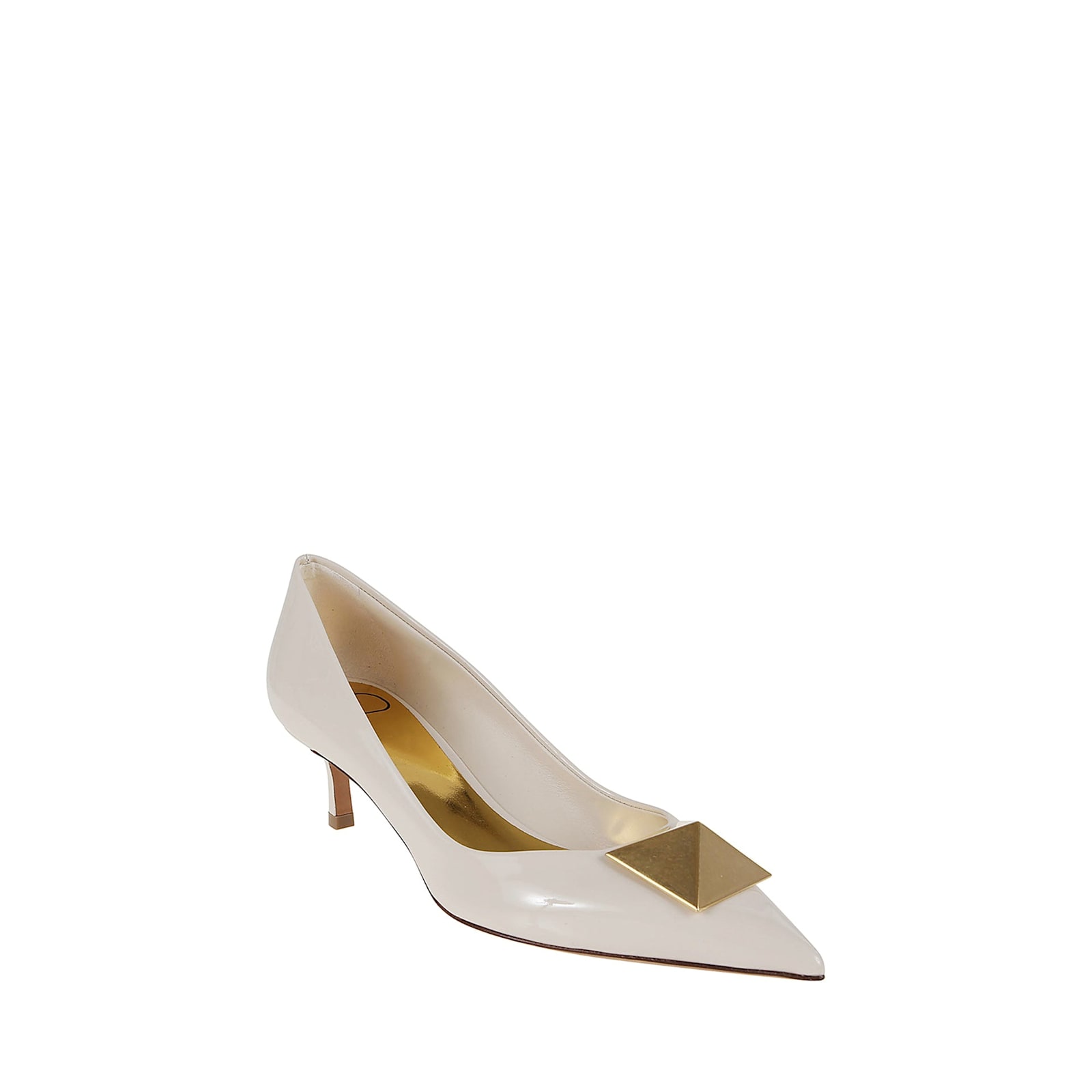 Valentino Garavani Maxi Stud Pumps In White