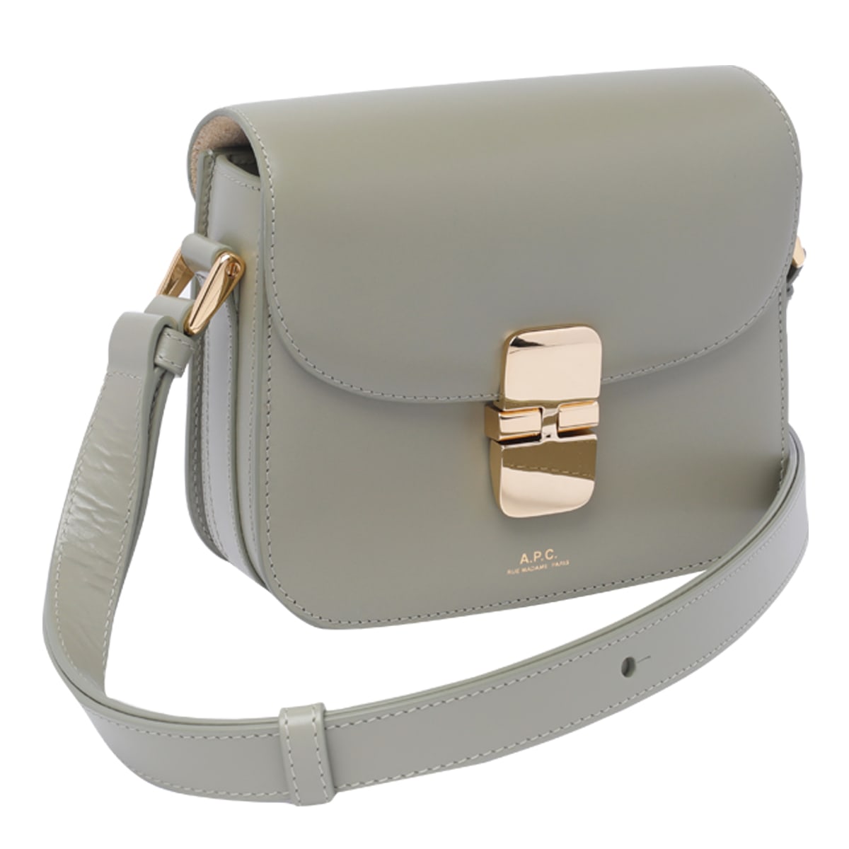 Shop Apc Mini Grace Bag In Green