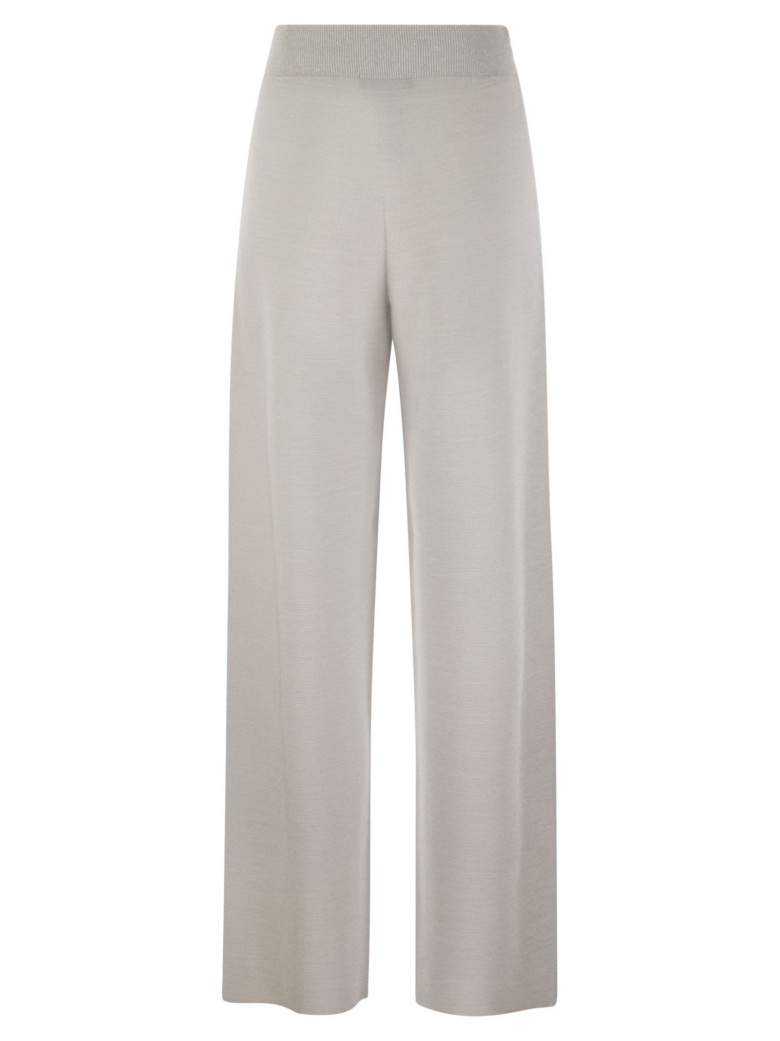 Fabiana Filippi Lurex Knit Trousers