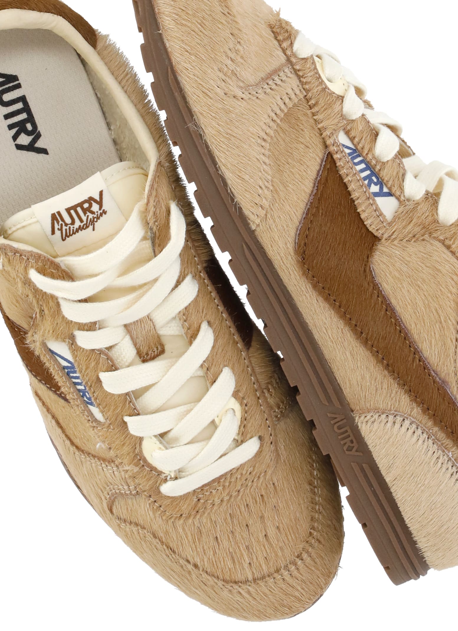 Autry Windspin Low Sneakers In Brown
