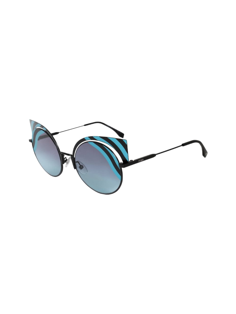 Fendi Eyewear Ff 0215 - Blue & Light Blue Sunglasses