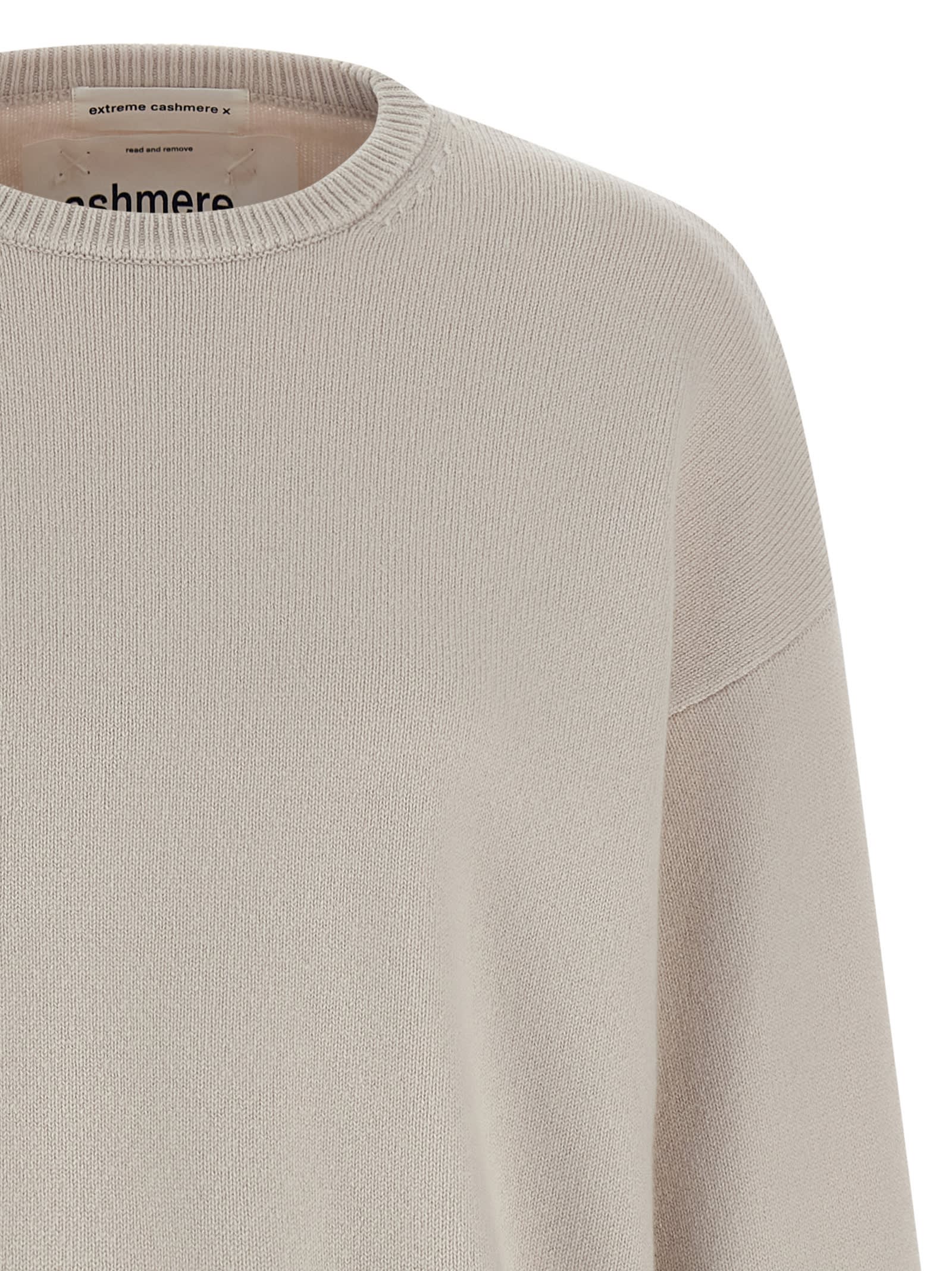 Extreme Cashmere N.426 Comfy Sweater In Gray