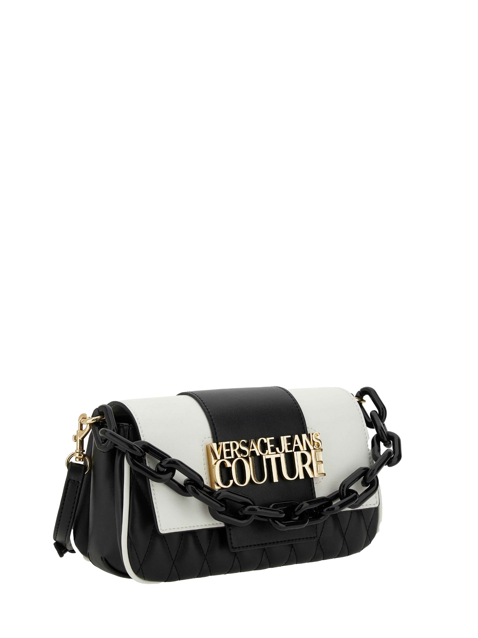 Versace Jeans Couture Bag In Black