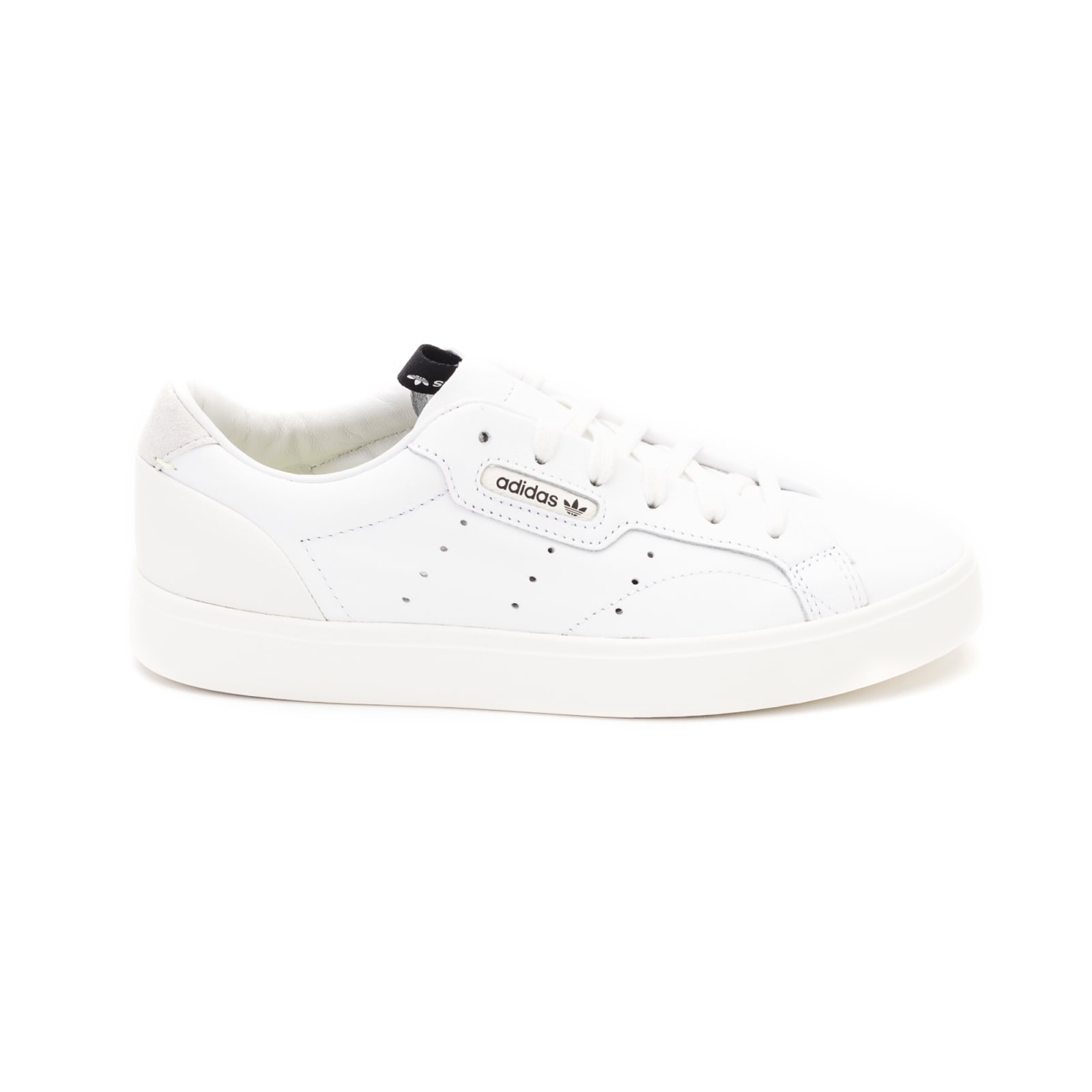 Adidas Adidas Sleek Leather Sneakers - WHITE - 10991497 | italist