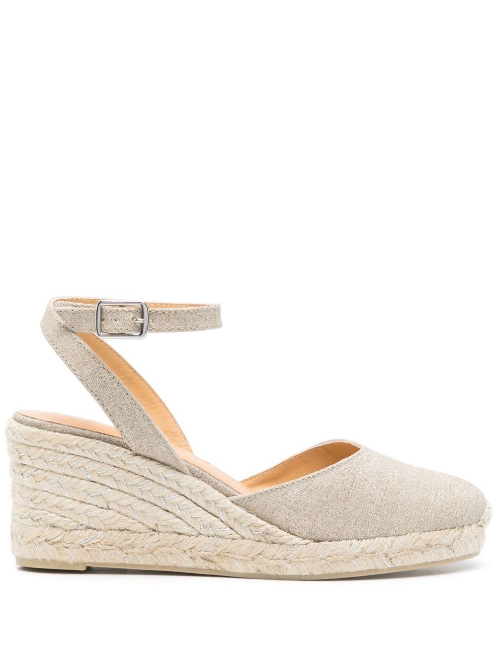 Castaã±er Cybil Linen Espadrilles In Neutral