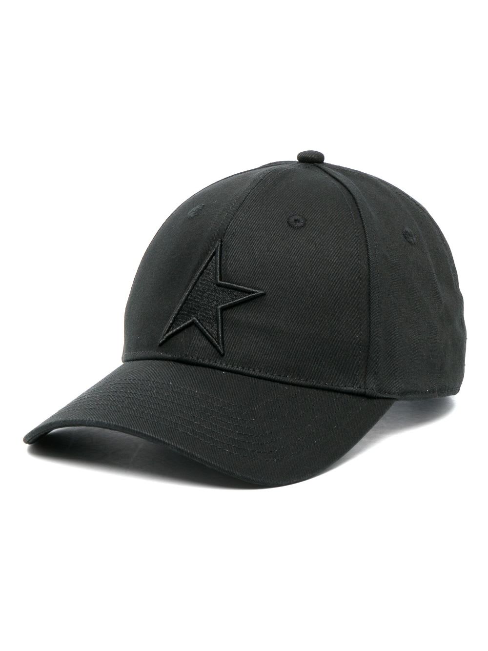 Golden Goose Women Logo Baseball Cap In Black