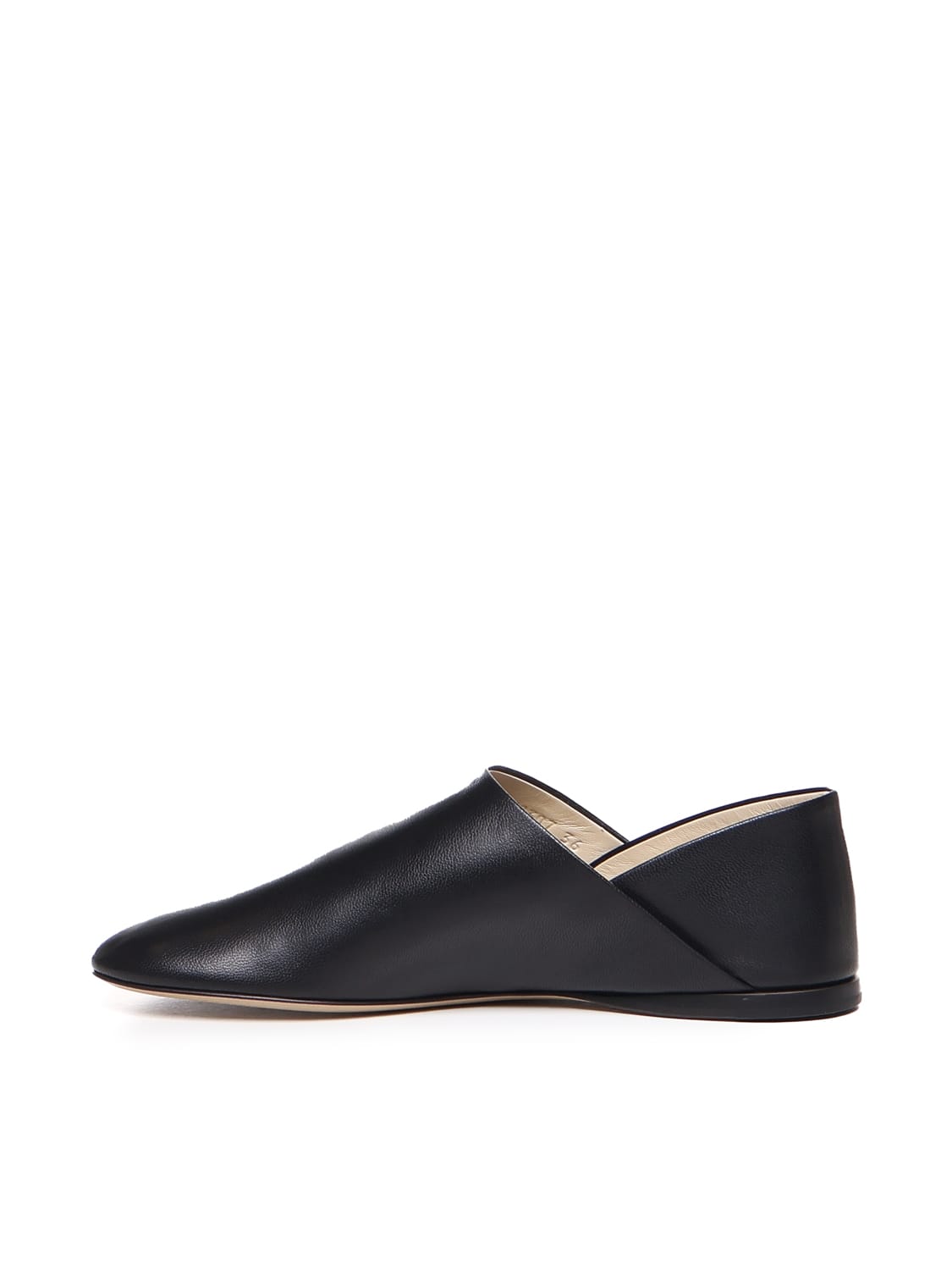 Shop Loewe Slipper Toy In Calfskin In Black