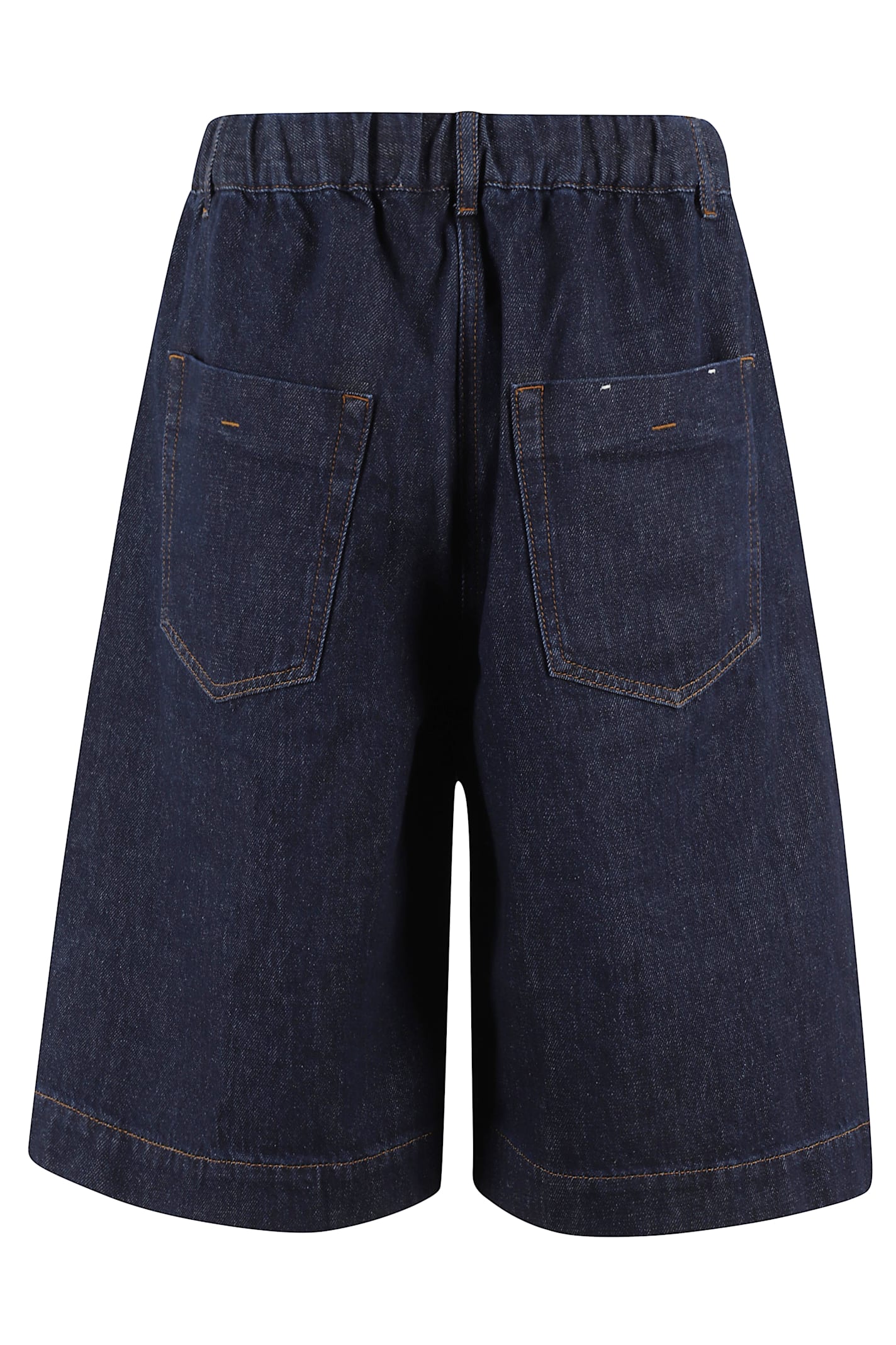 Shop Tela Bermuda In Blu