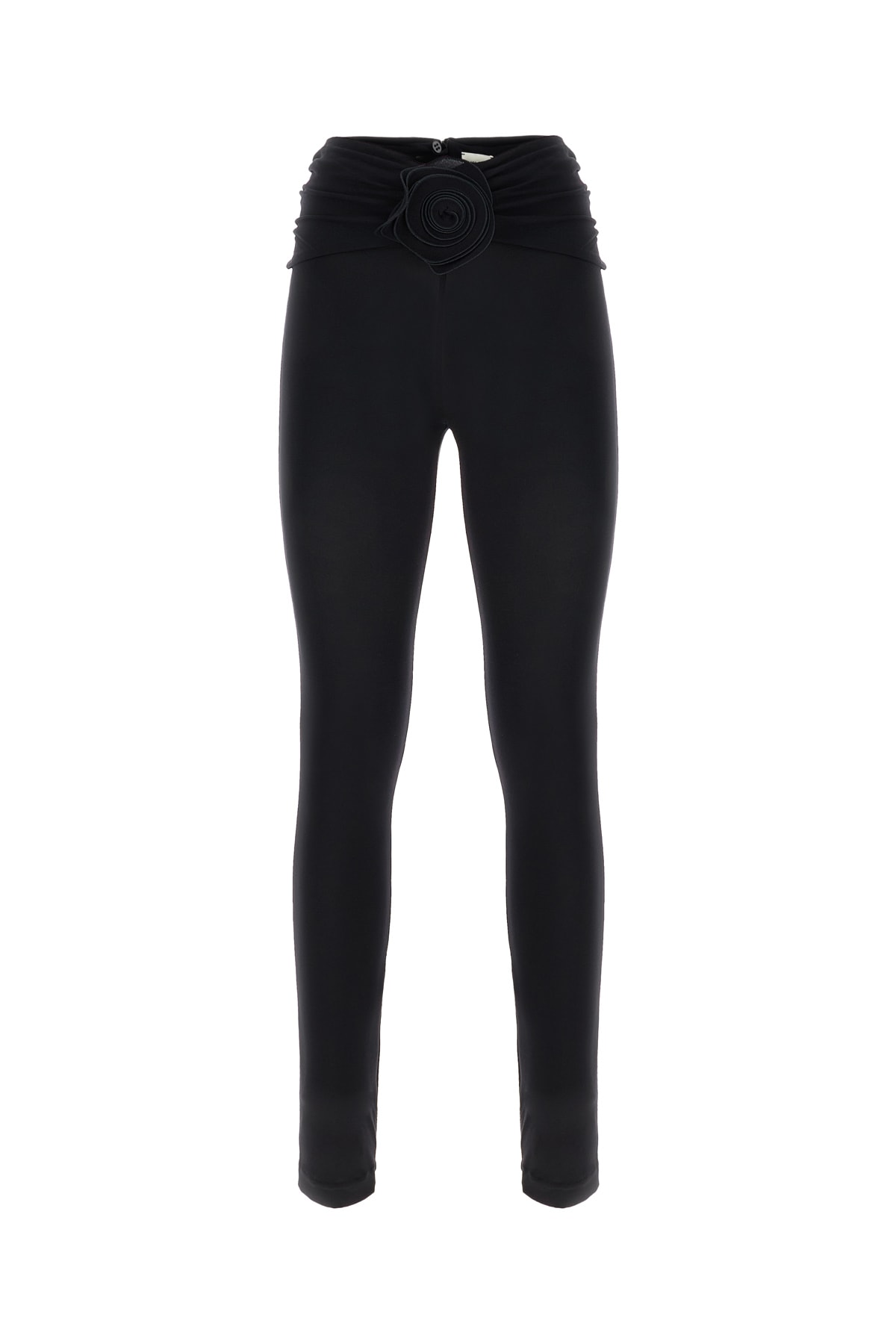 Black Stretch Nylon Leggings