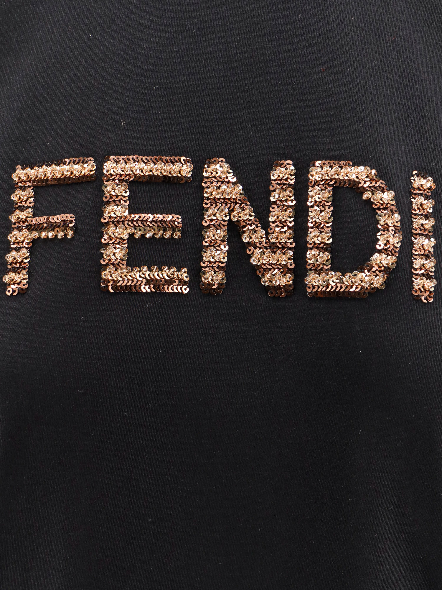 Shop Fendi T-shirt In Black