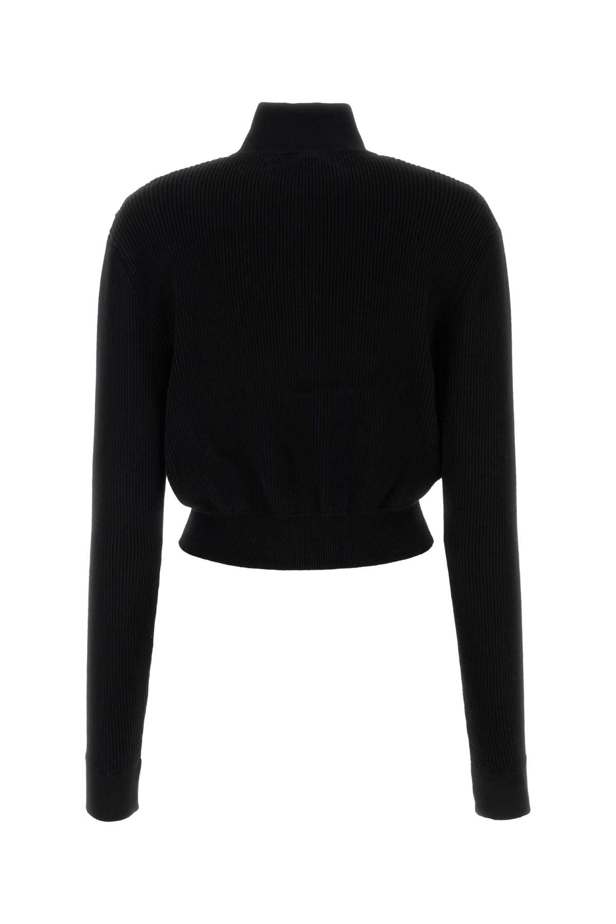 Alessandra Rich Wool Blend Knitted Cardigan