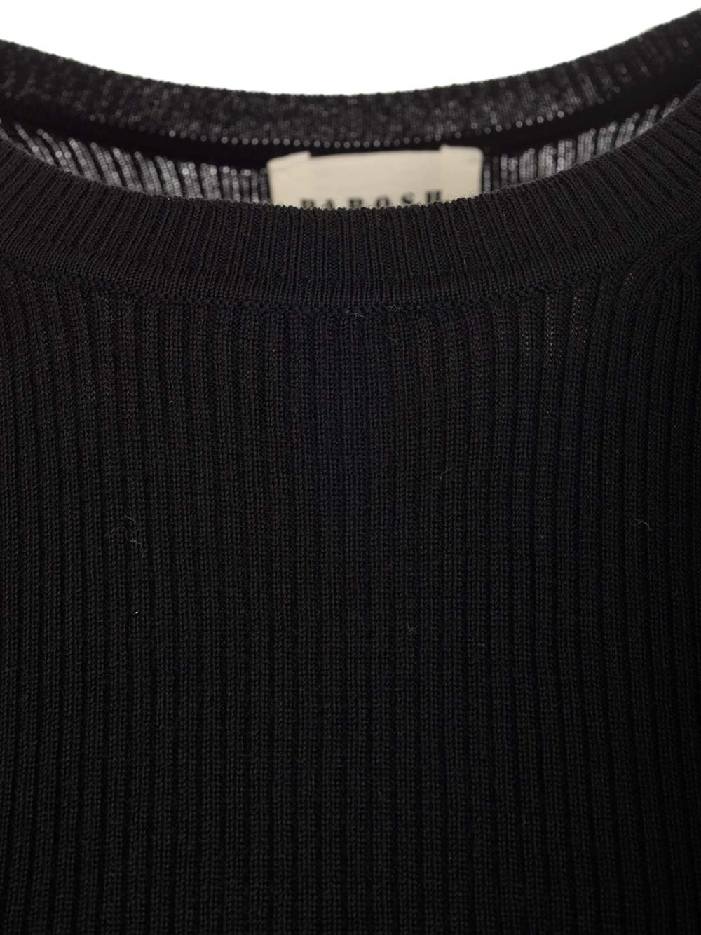 Shop P.a.r.o.s.h Leila Sweater In Nero