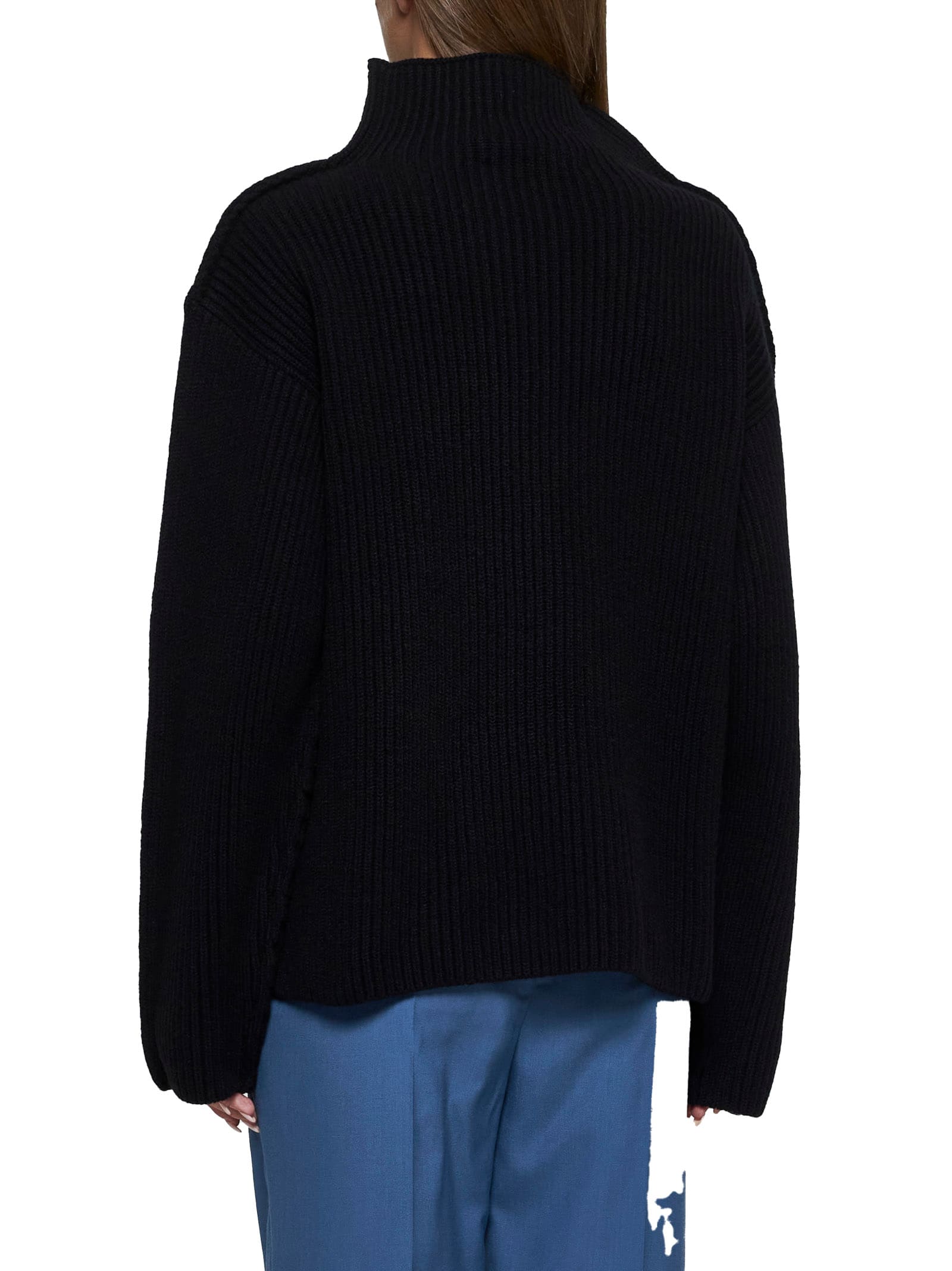 Shop Marni Sweater In Black