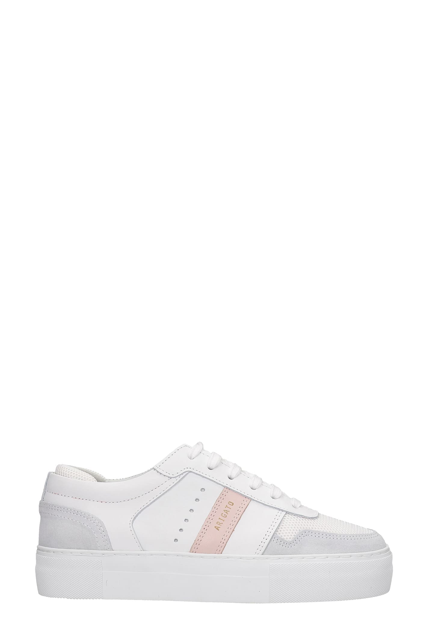 Axel Arigato Platform Sneake Sneakers In White Leather