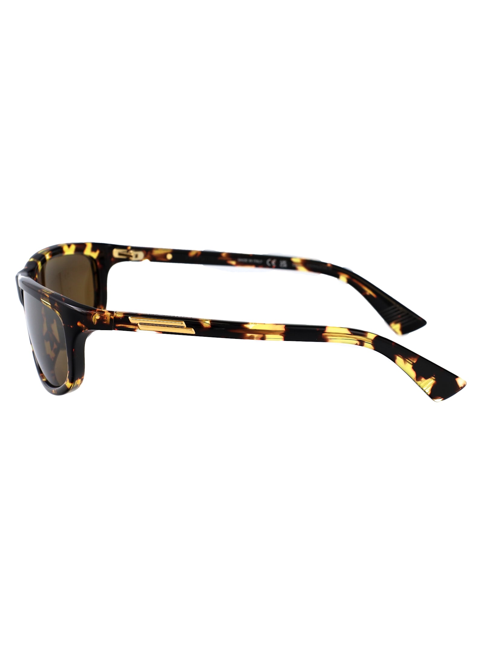 Bottega Veneta Bv1327s Sunglasses In Havana-havana-bronze