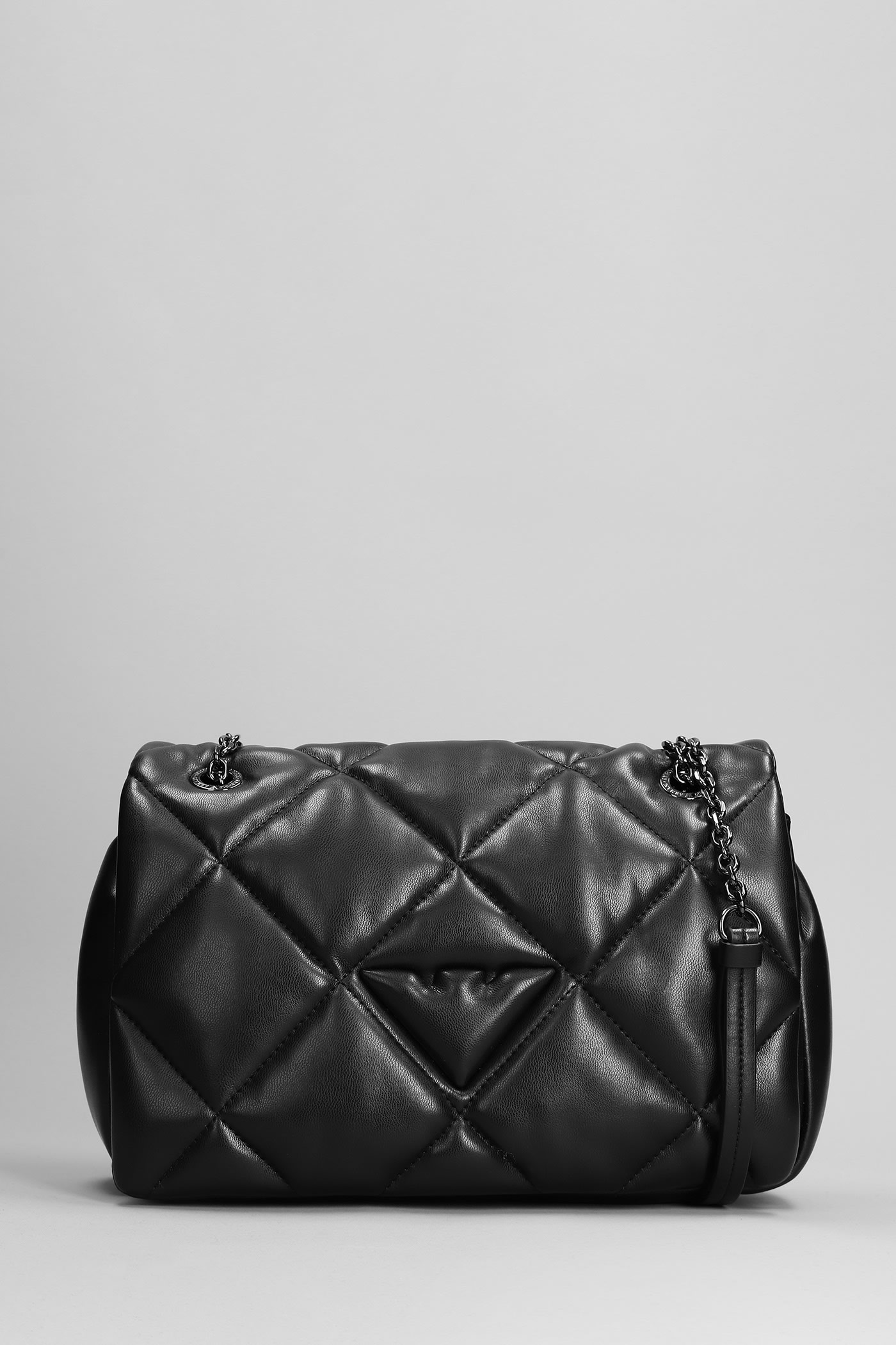 Shoulder Bag In Black Leather