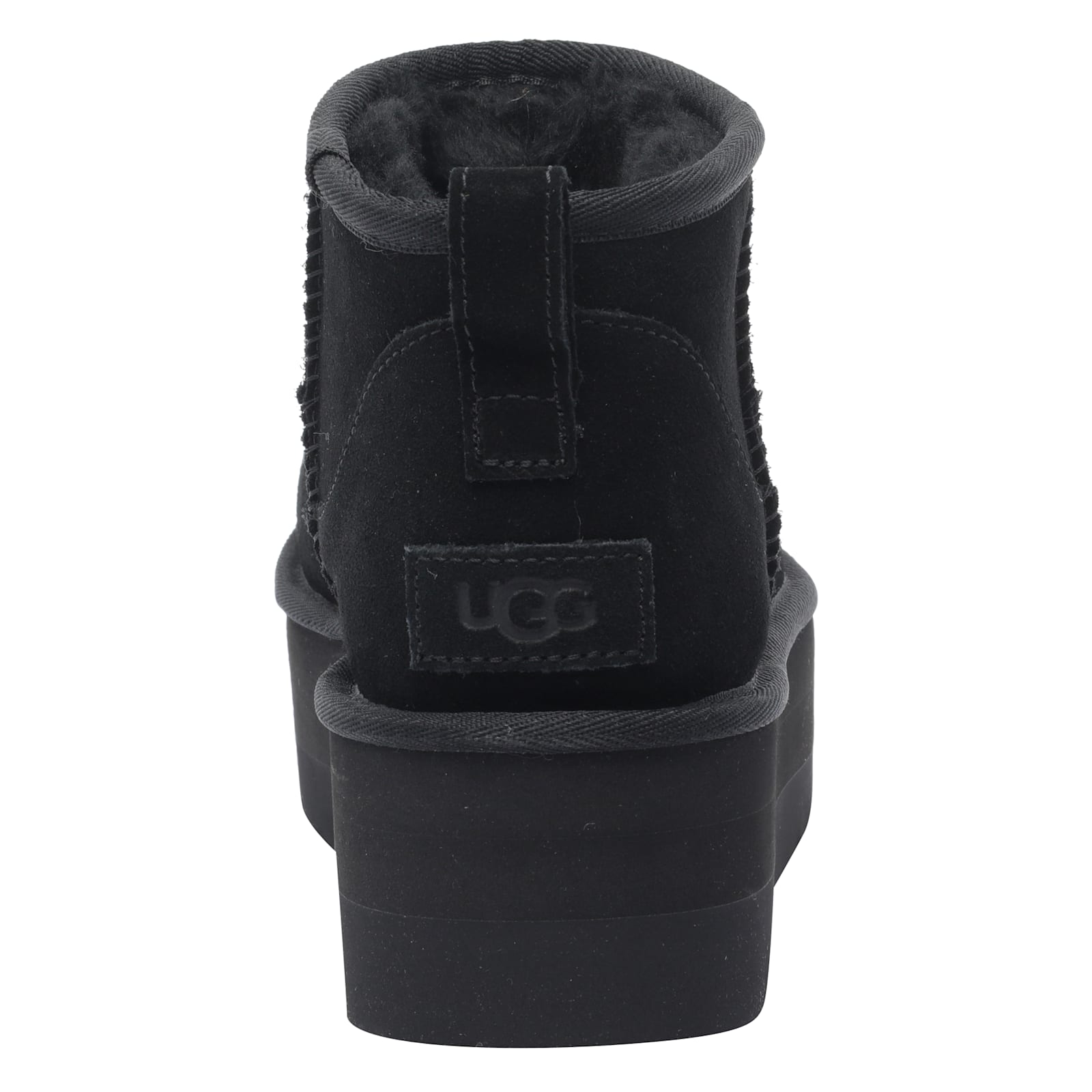 Ugg Classic Ultra Mini Platform Bootie In Black