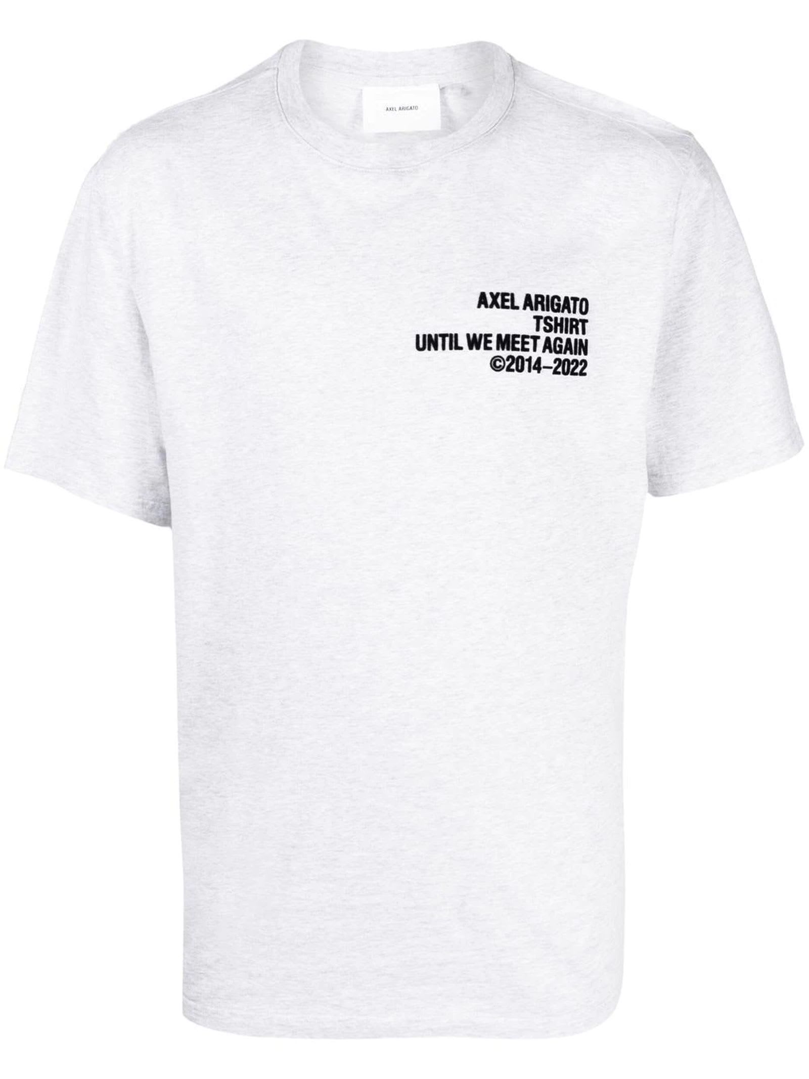 Axel Arigato Grey Cotton T-shirt