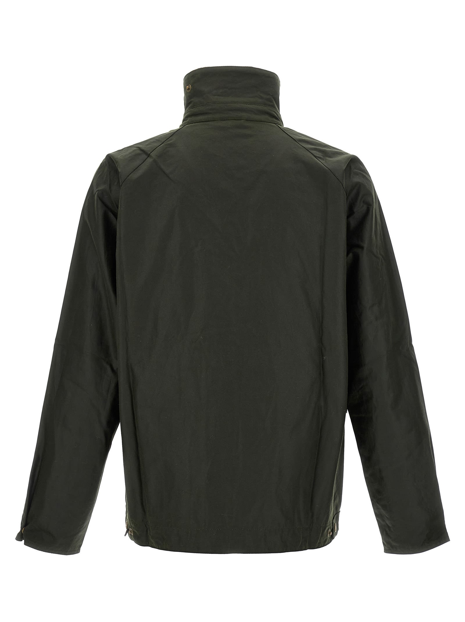 Shop Barbour Short Bedale Jacket In Green