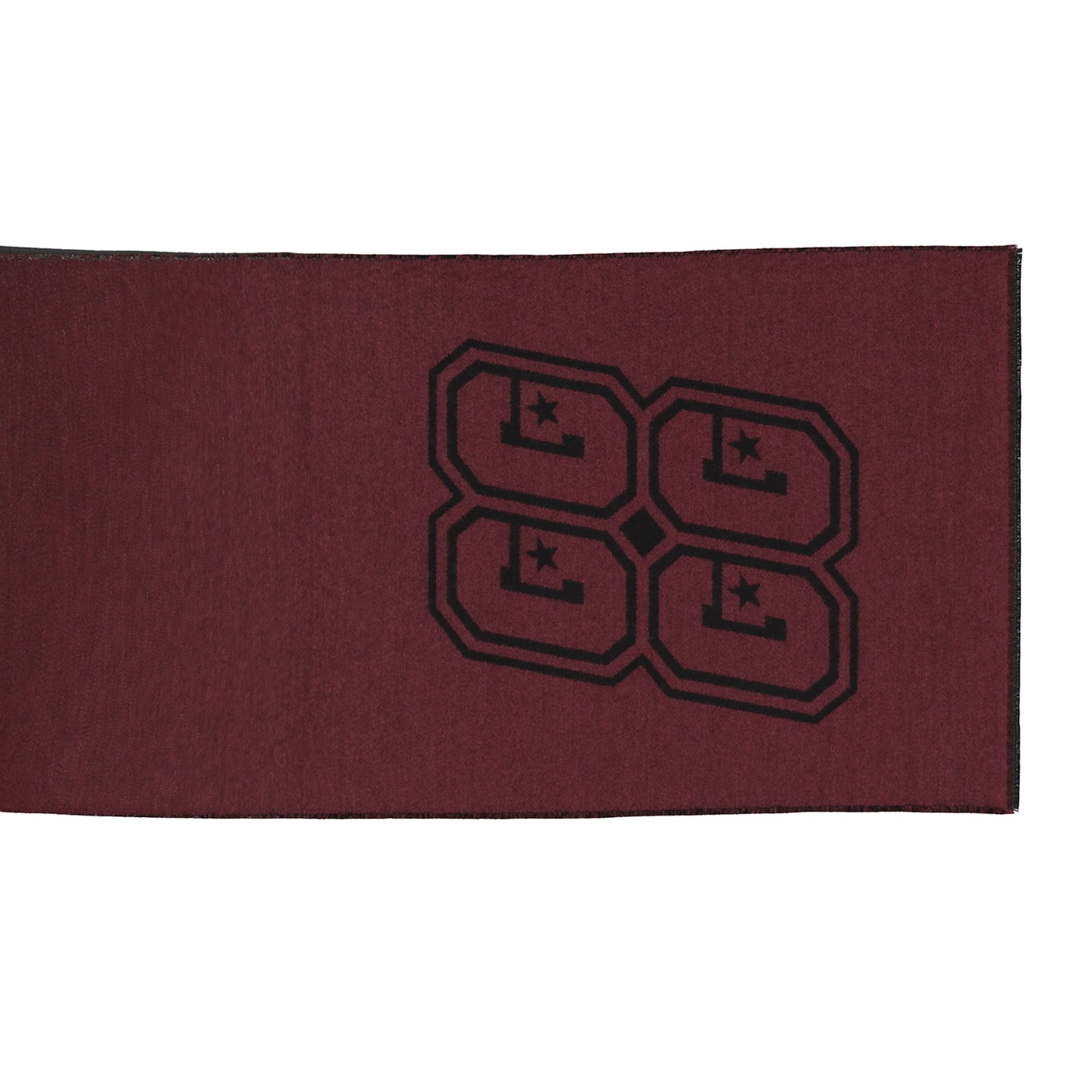 Shop Givenchy Wool Logo Scarf In Red