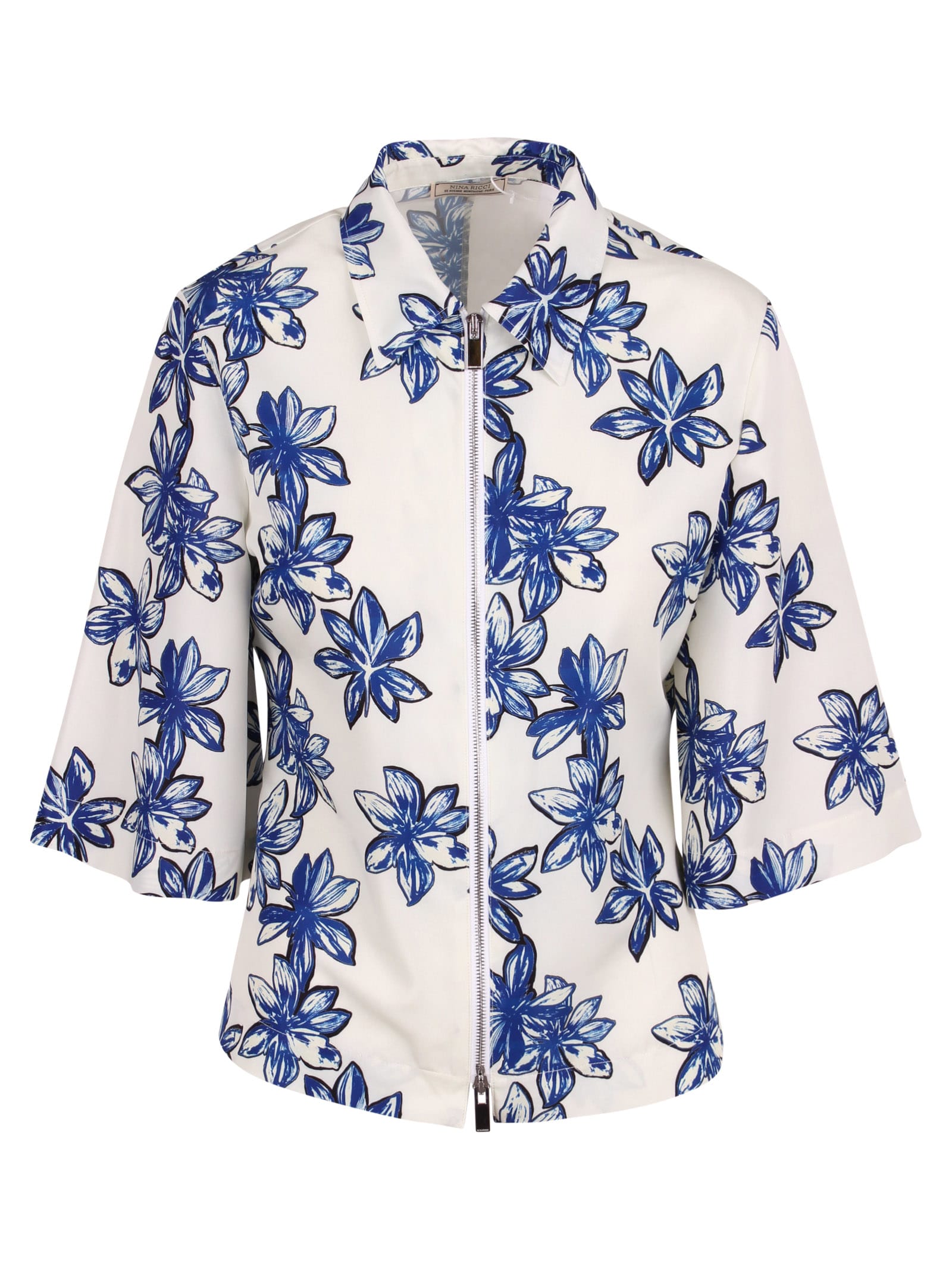 Nina Ricci Floral Print Shirt