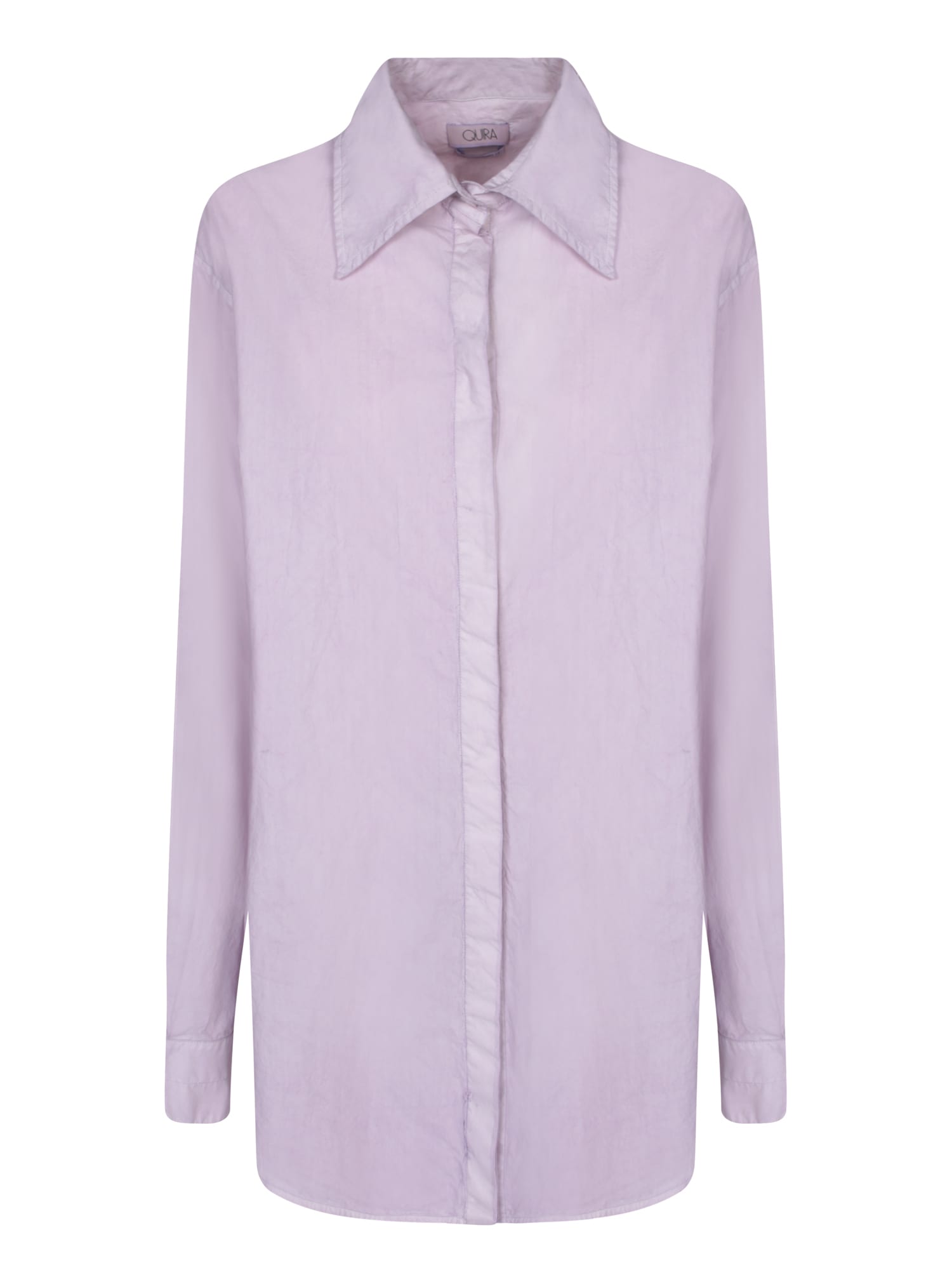 Shop Quira Over Lilac Shirt In Purple