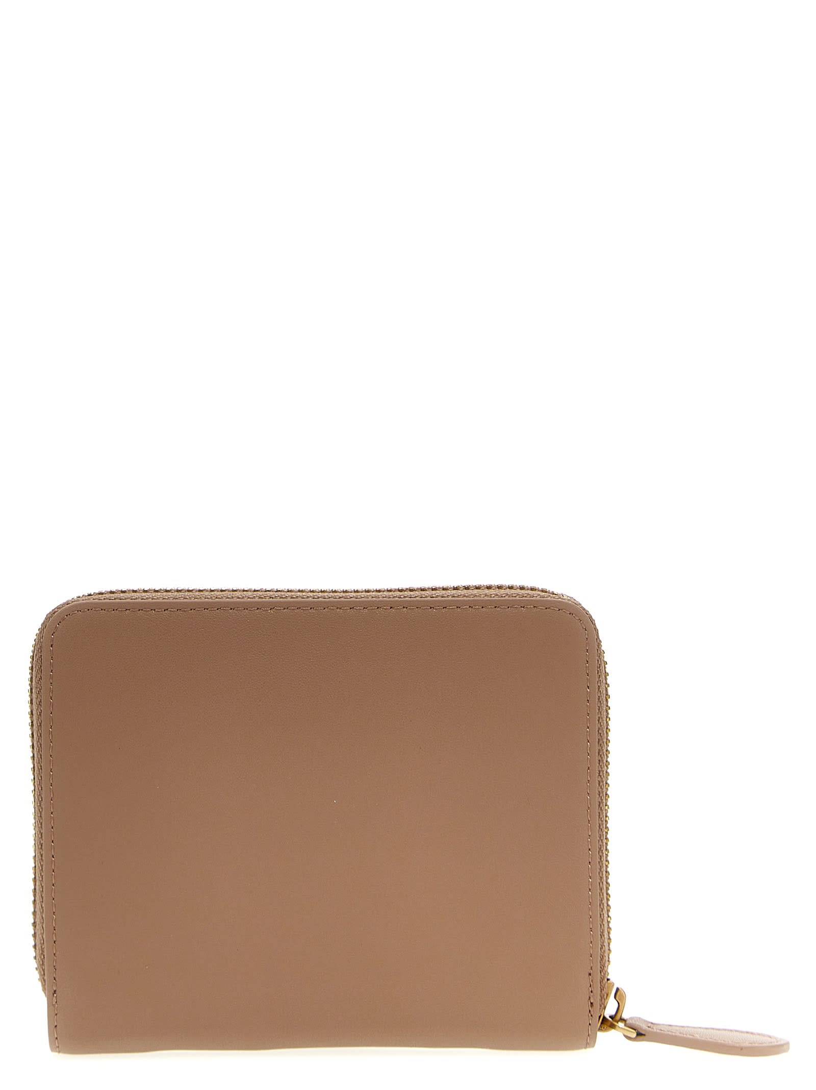 Shop Pinko Taylor Wallet In Beige