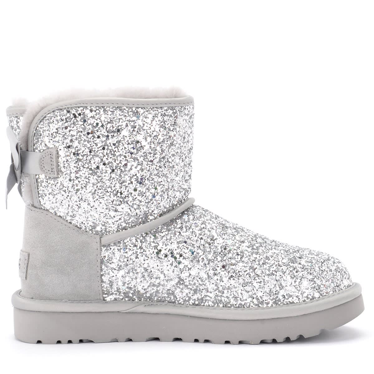 ugg boots silver