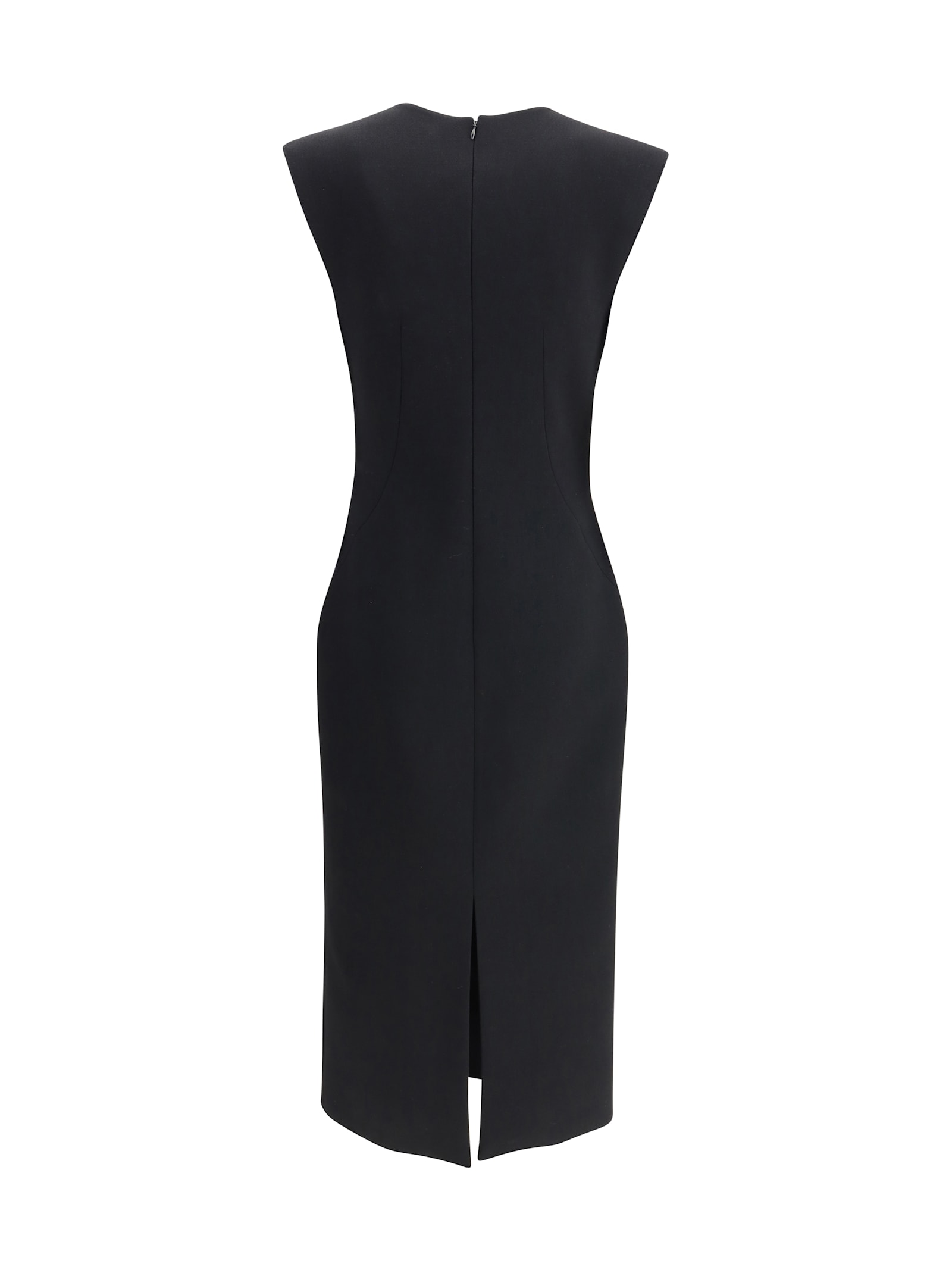 Givenchy Women V-neck Pencil Dress In Black