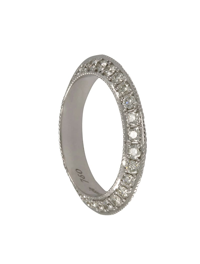 Shop Lo Spazio Jewelry Lo Spazio Diamond Knife Edge Ring