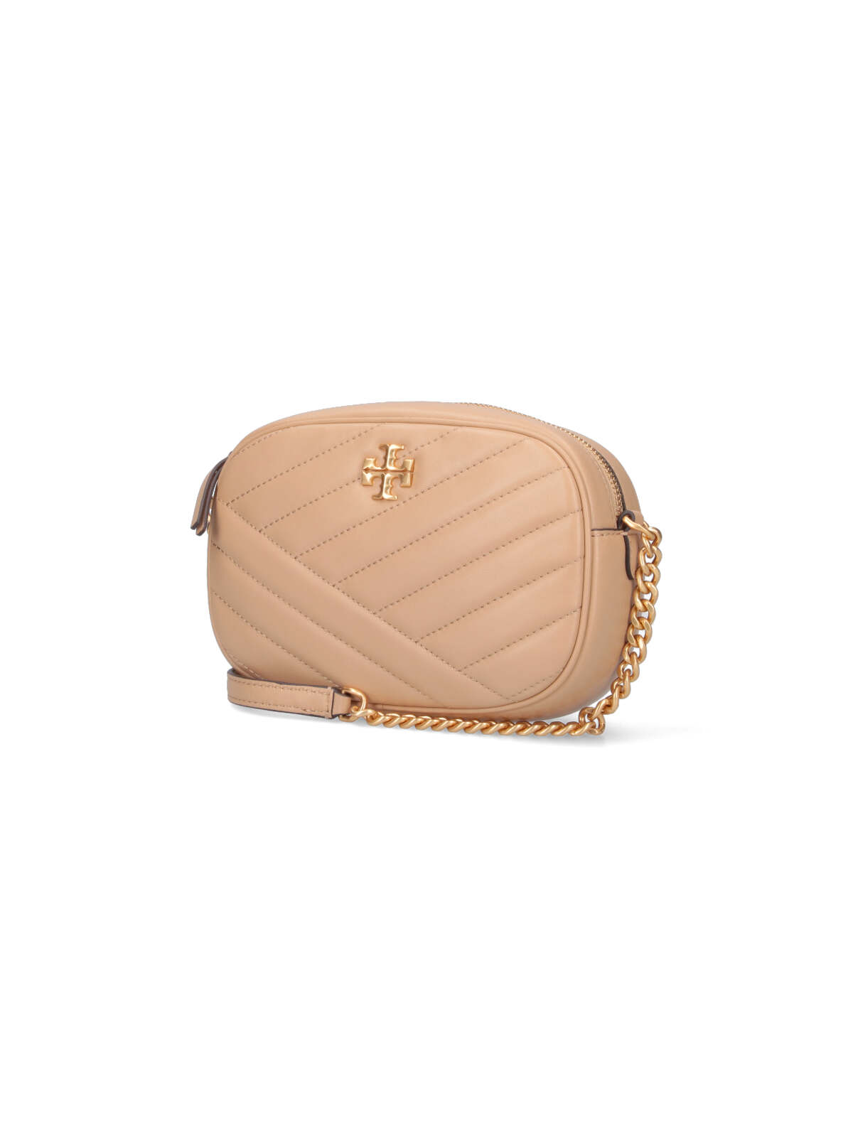 Shop Tory Burch Kira Camera Shoulder Bag In Desert Dune