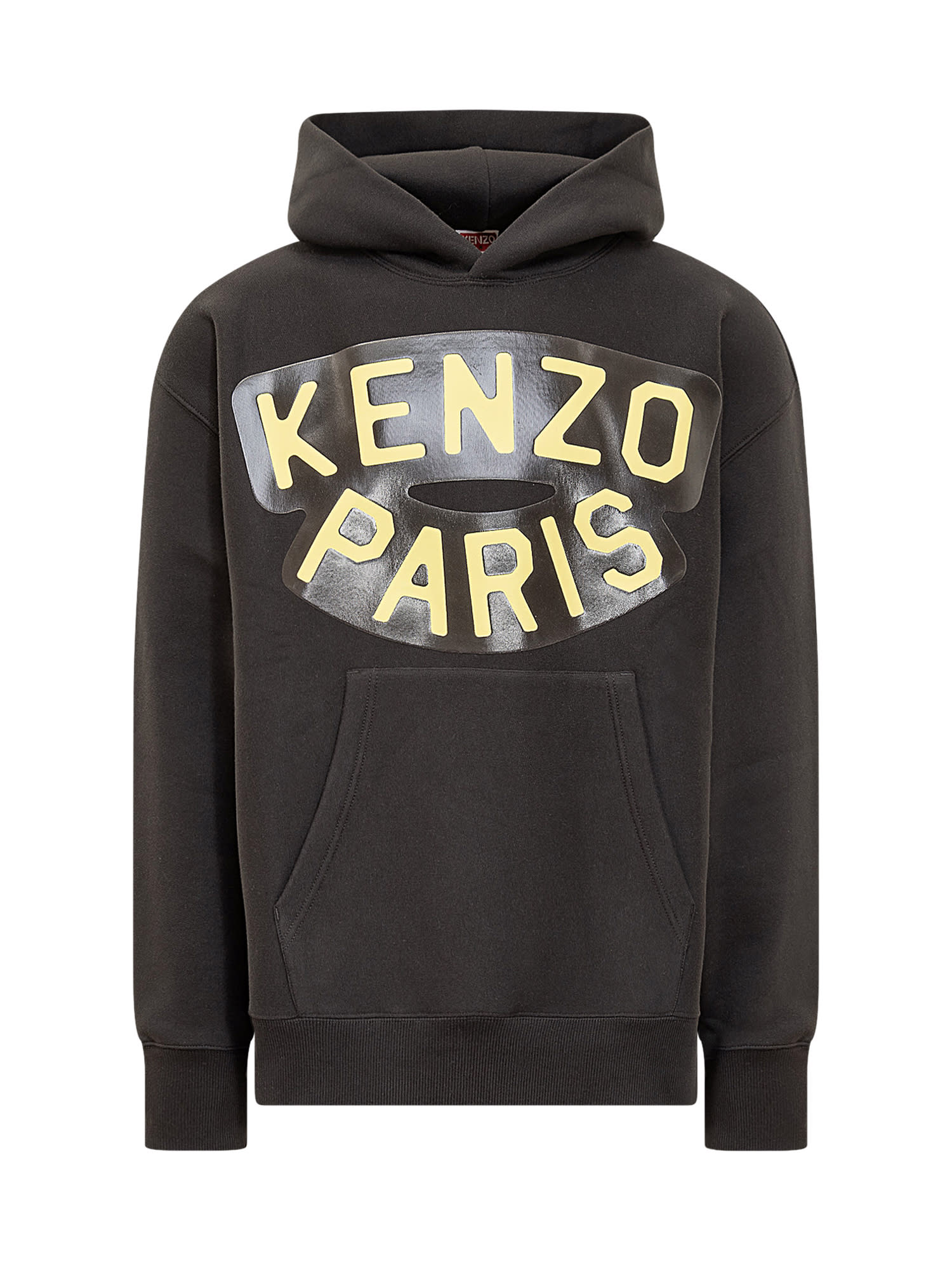 Kenzo Elephant Oversize Cotton Graphic Hoodie
