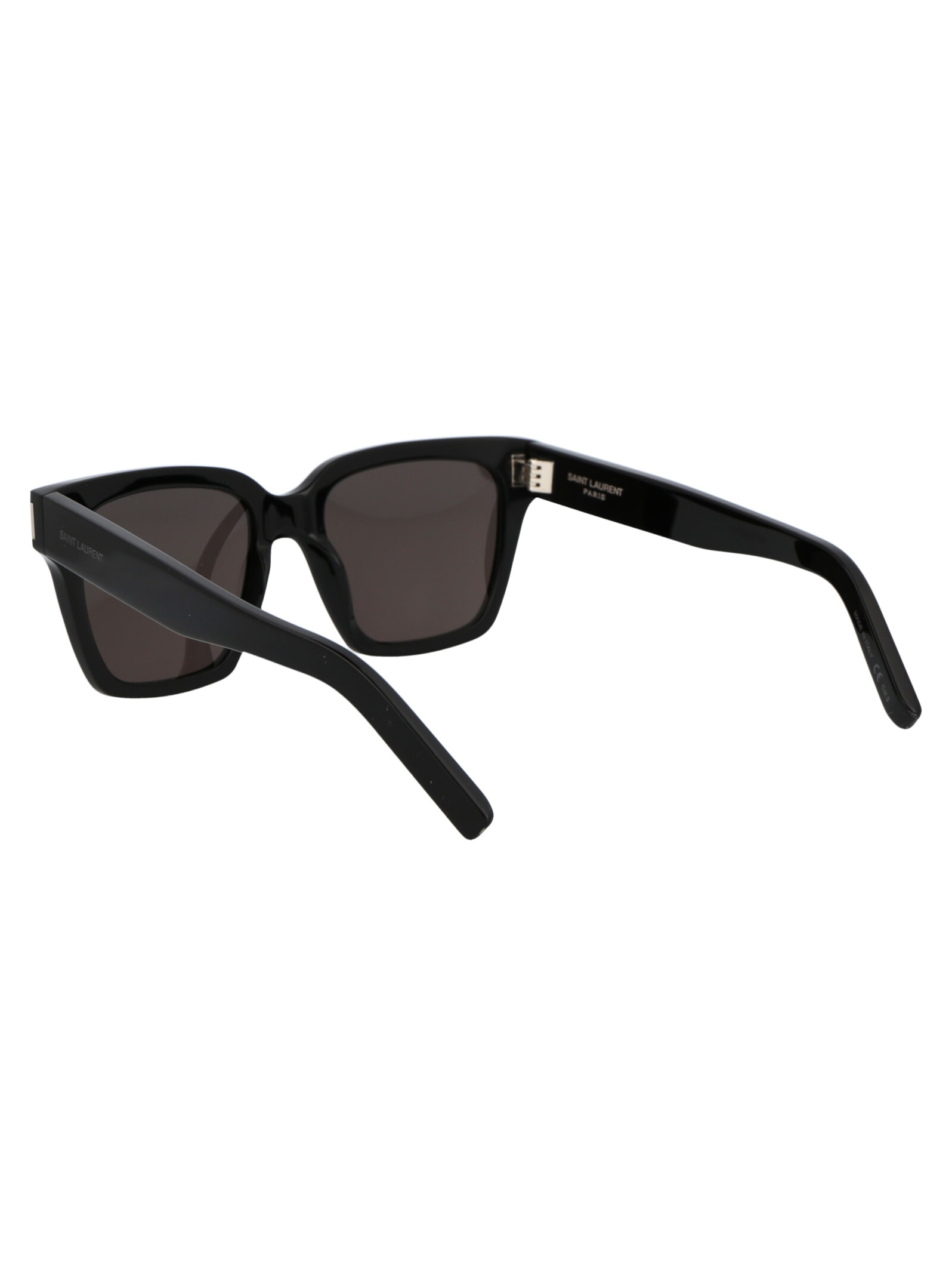 Saint Laurent Black Sl 507 Sunglasses In Black