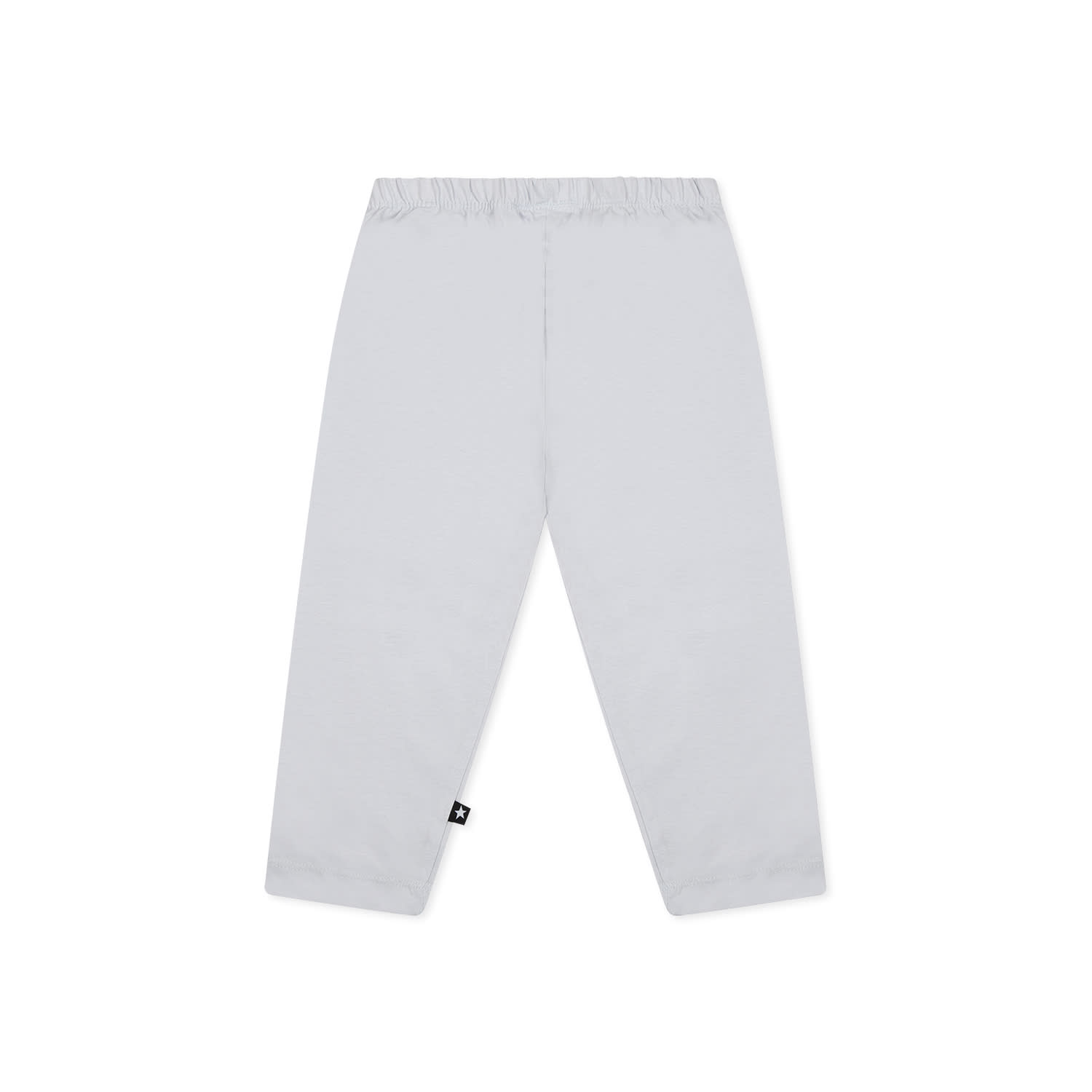 Molo Light Blue Trousers For Babykids In Light Blue