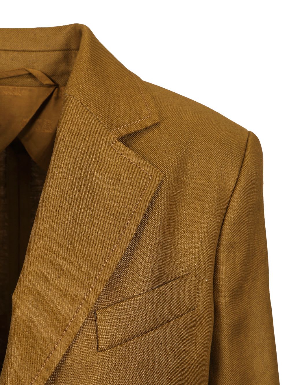 Max Mara Single-breasted Linen Blazer