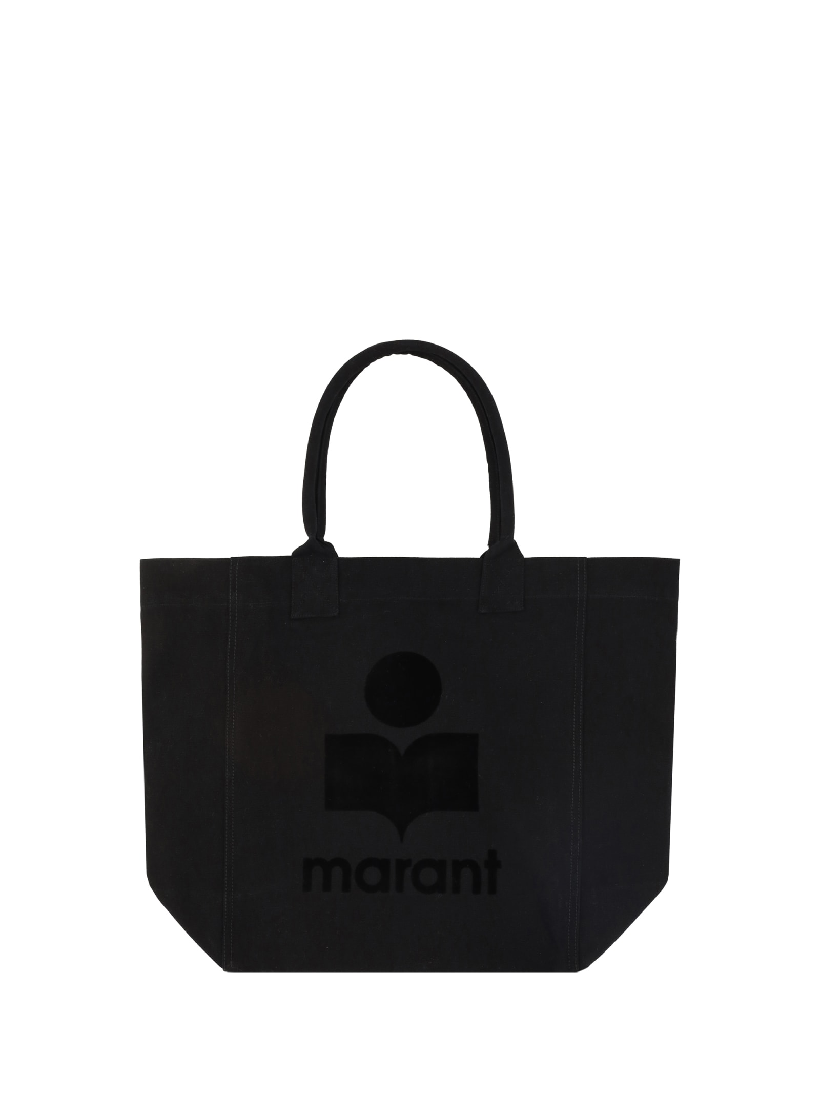 Shop Isabel Marant Tote Yenky Handbag In Black