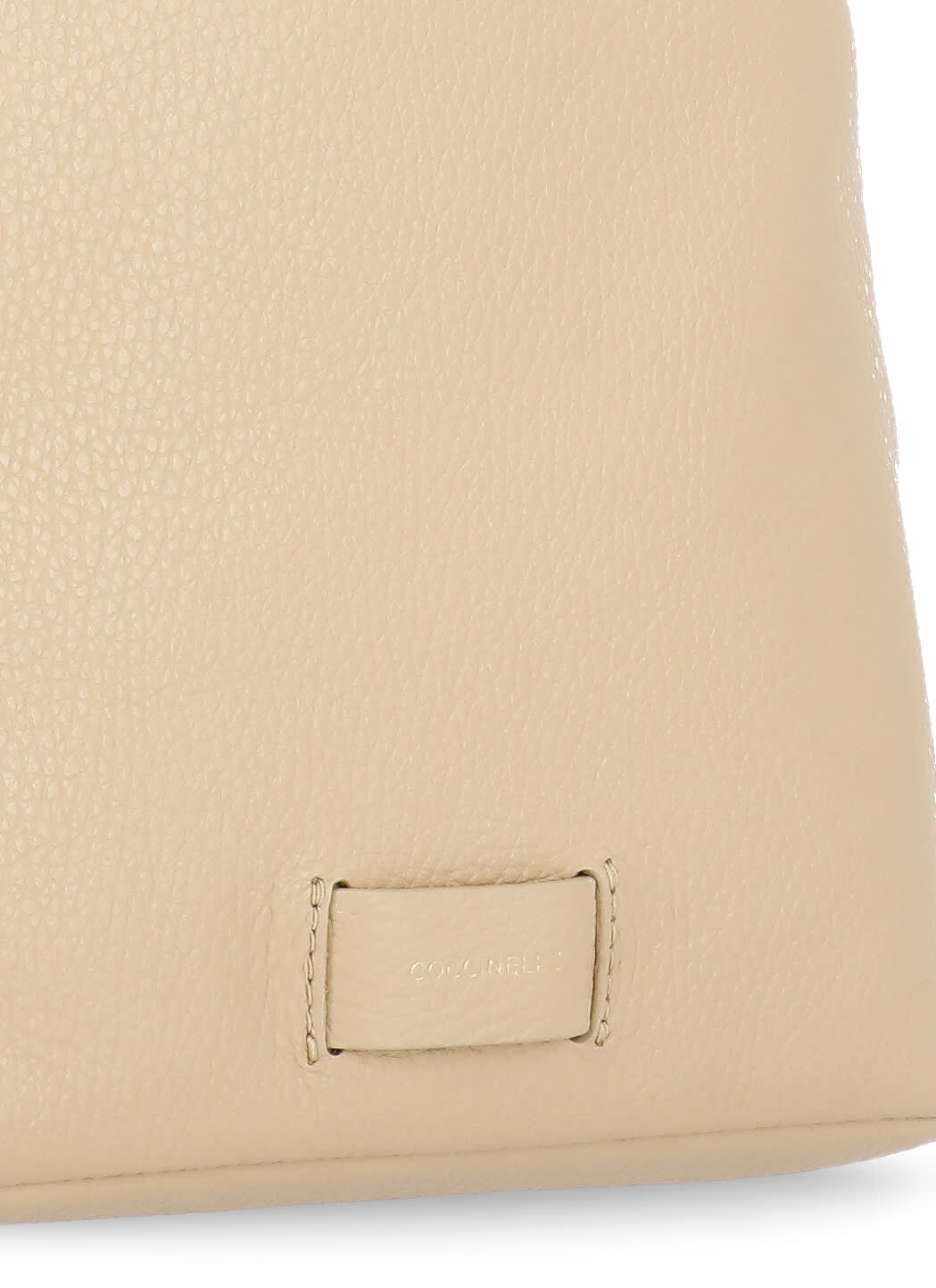 Shop Coccinelle Voile Backpack In Beige