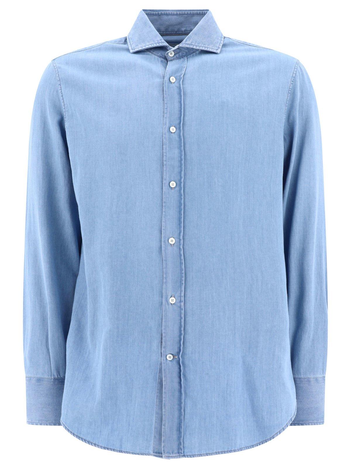 Buttoned Denim Shirt